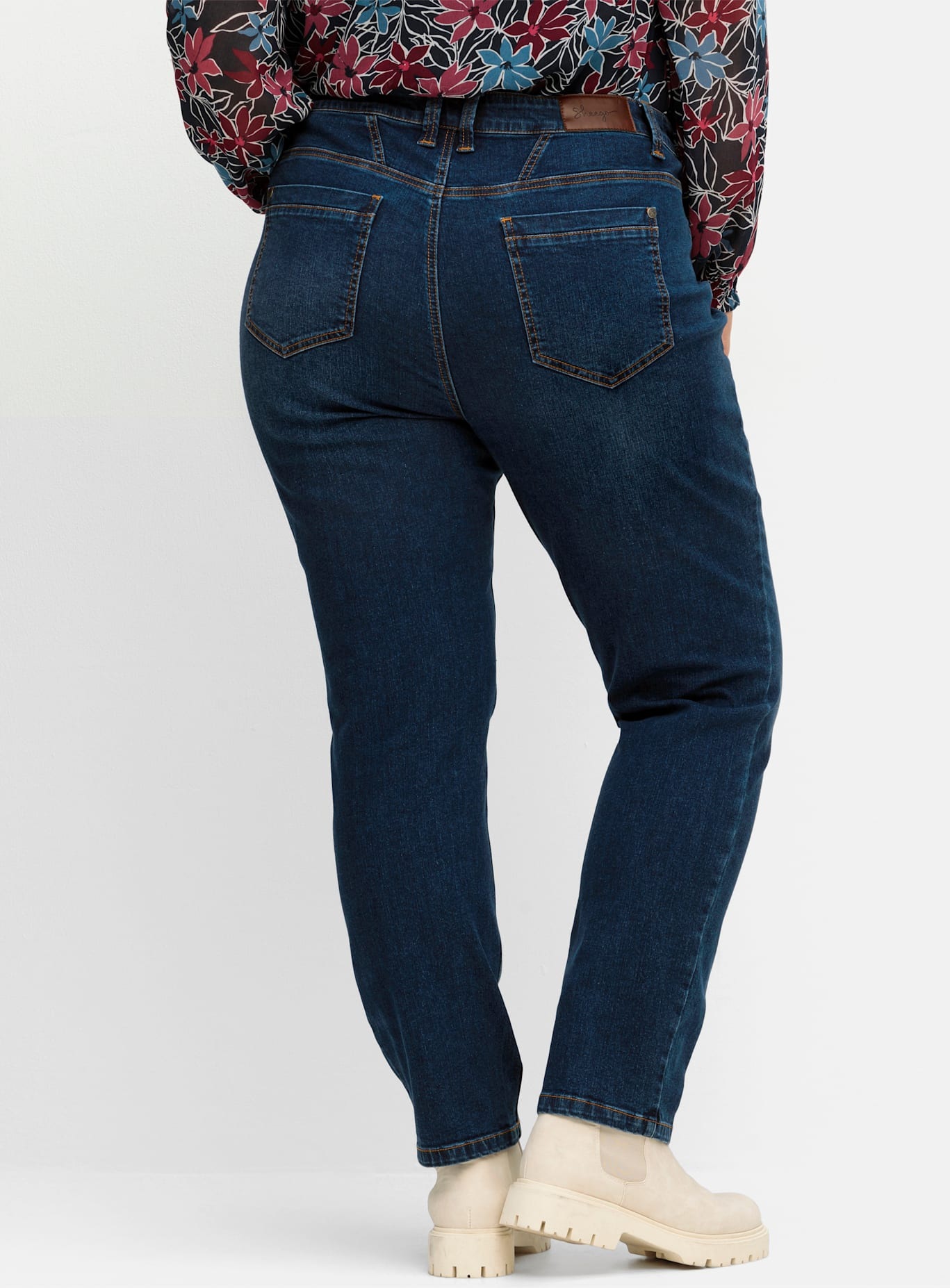 Sheego Bequeme Jeans 1 Stk. tlg. günstig online kaufen
