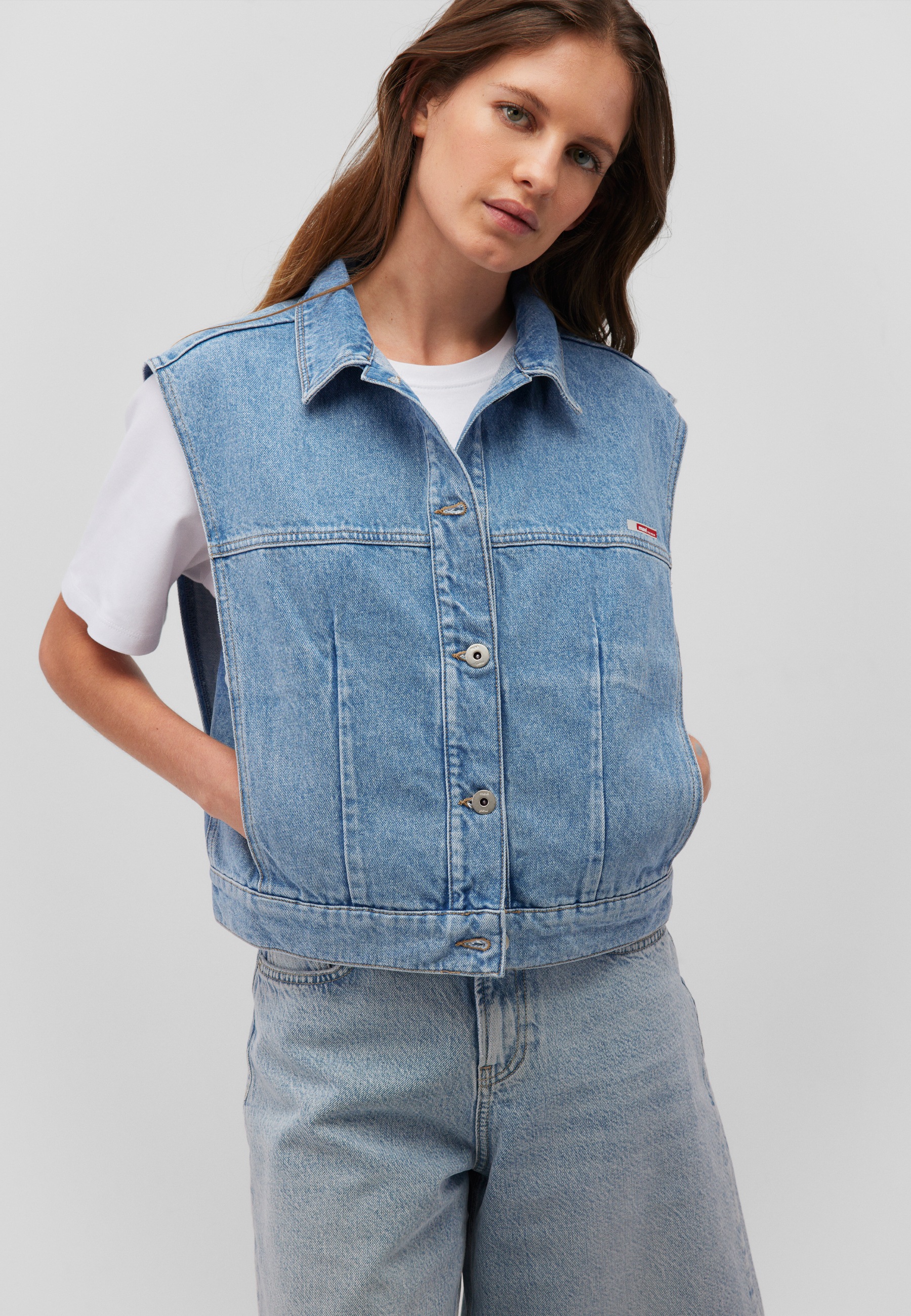 Mavi Jeansjacke »KITA«, Boxy Denim Vest