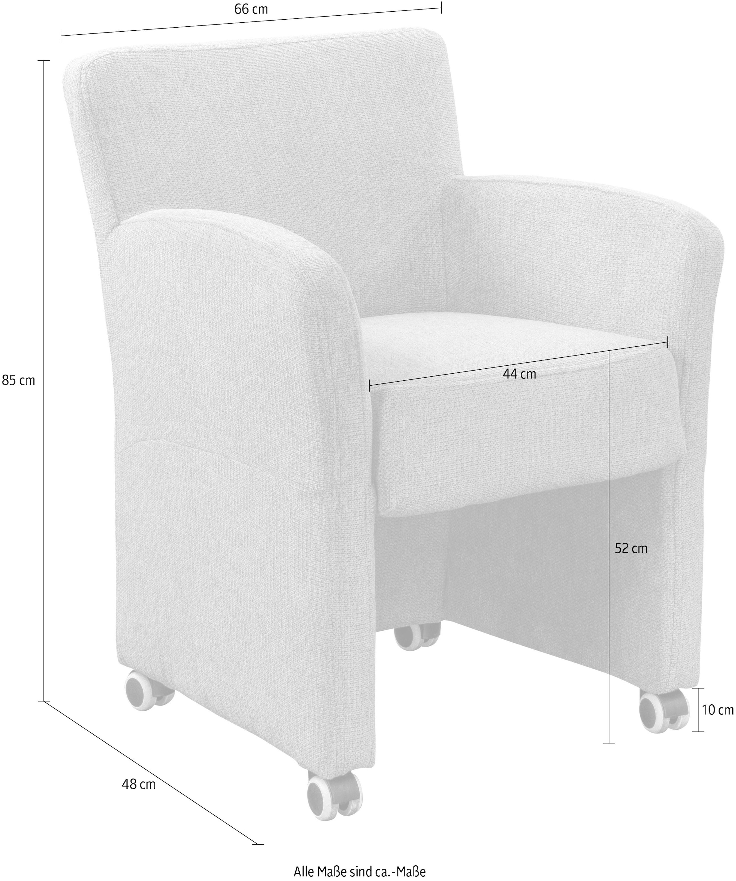 exxpo - sofa fashion Sessel »Intenso, Loungesessel, modern« hohe Bodenfreiheit, frei im Raum stellbar, hoher Sitzkomfort