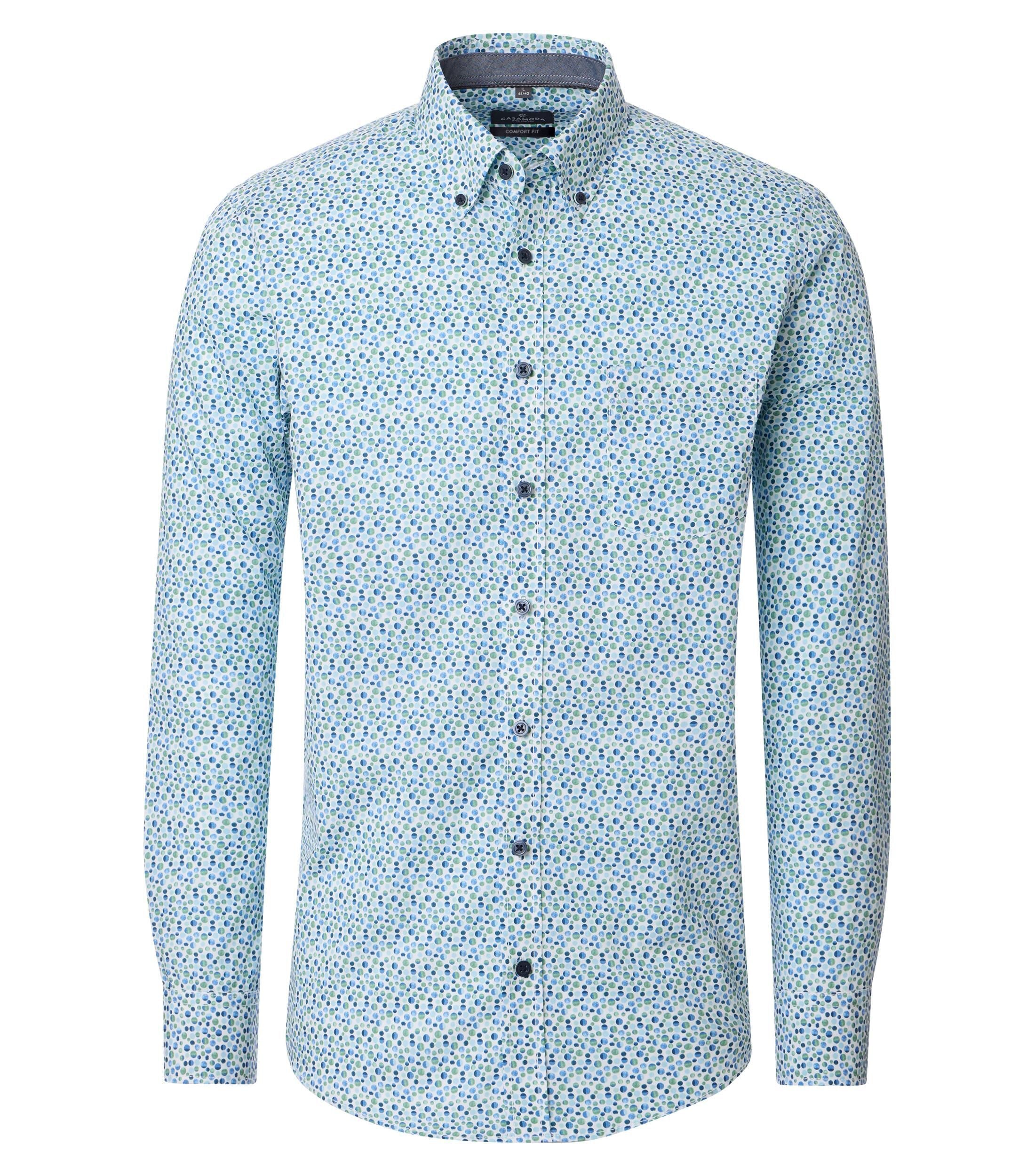 CASAMODA Langarmhemd "CASAMODA Freizeithemd Print" günstig online kaufen