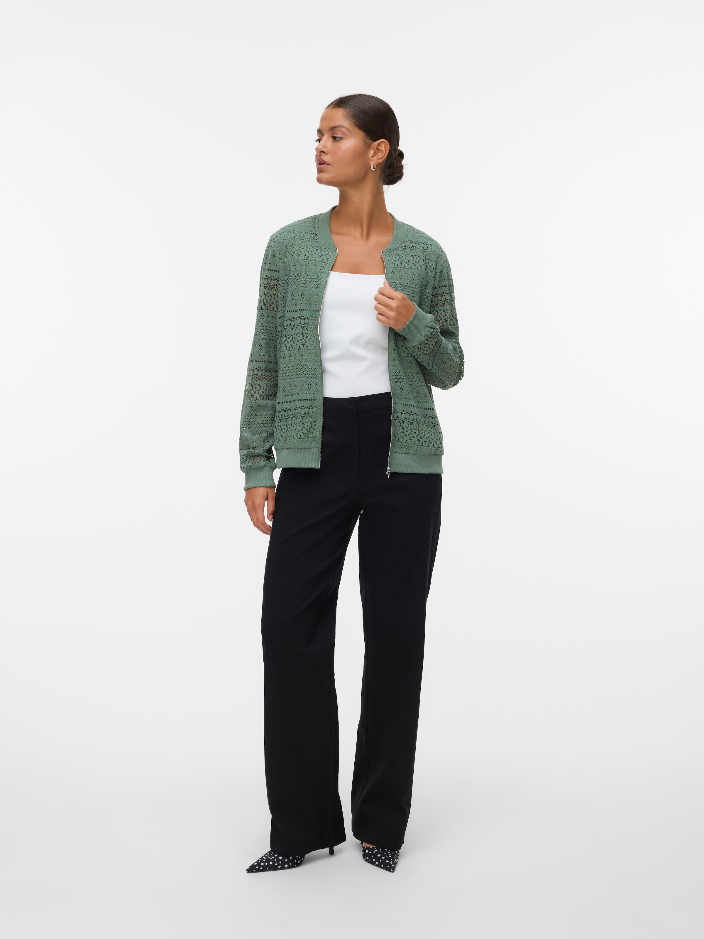 Vero Moda Bomberjacke »VMHONEY LACE BOMBER JACKET WVN GA«