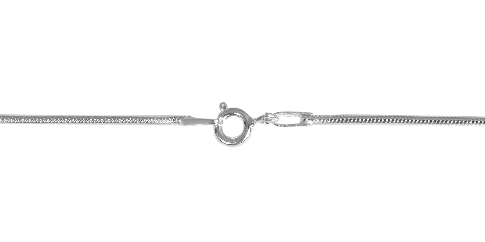 Adelia´s Kette ohne Anhänger »Damen Halskette – Schlangenkette aus 925 Silber 50 cm« Ein stilvolles Geschenk für besondere Momente