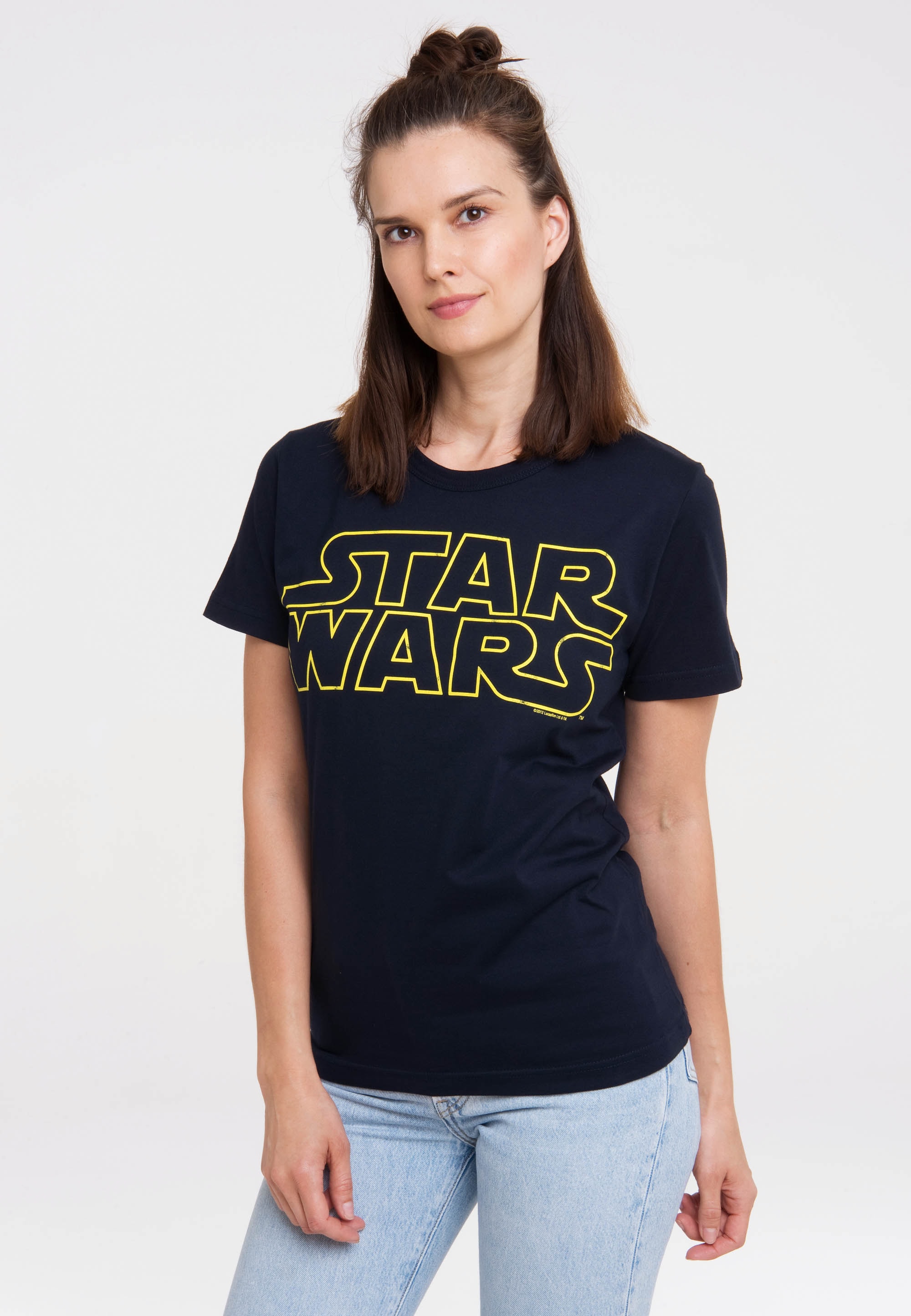 LOGOSHIRT T-Shirt "Star Wars Logo", mit lizenziertem Print günstig online kaufen