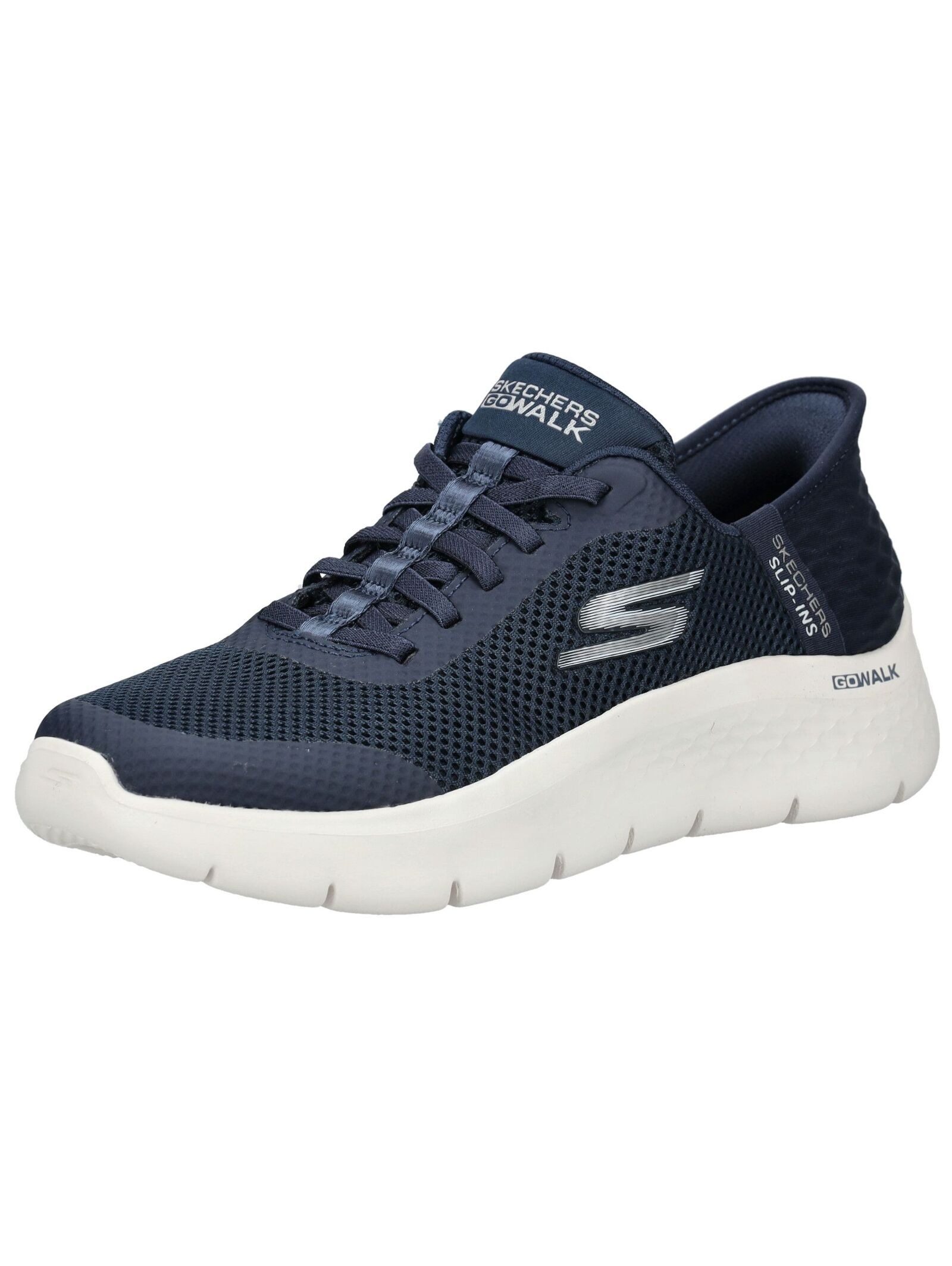SKECHERS Damen Sneaker "Skechers Sneaker Textil", Gr. 42, blau, Textil, Schuhe