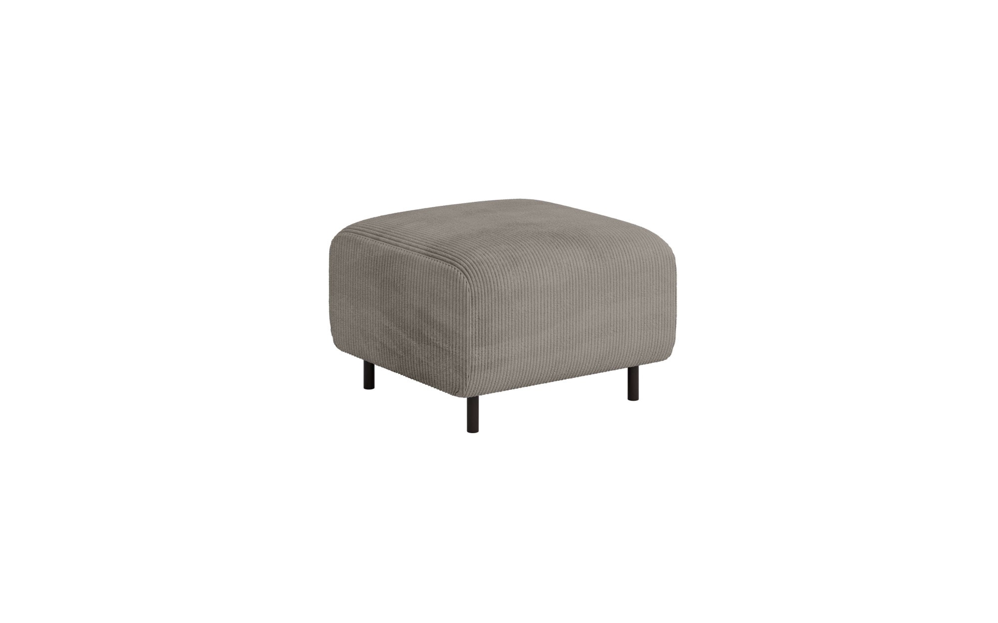 Home affaire Polsterhocker »ARROS klein mit Wellenunterfederung, Maße B/T/H: 70/70/46 cm«, passend zur Serie, in hochwertiger Verarbeitung
