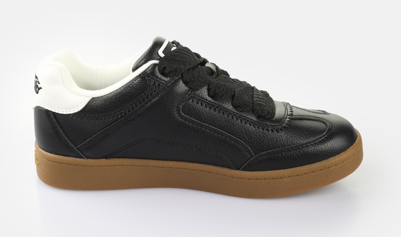 Buffalo Sneaker »LIBERTY ONE«, Schnürschuh, Retro-Sneaker, Freizeitschuh mit weichem Schaftrand