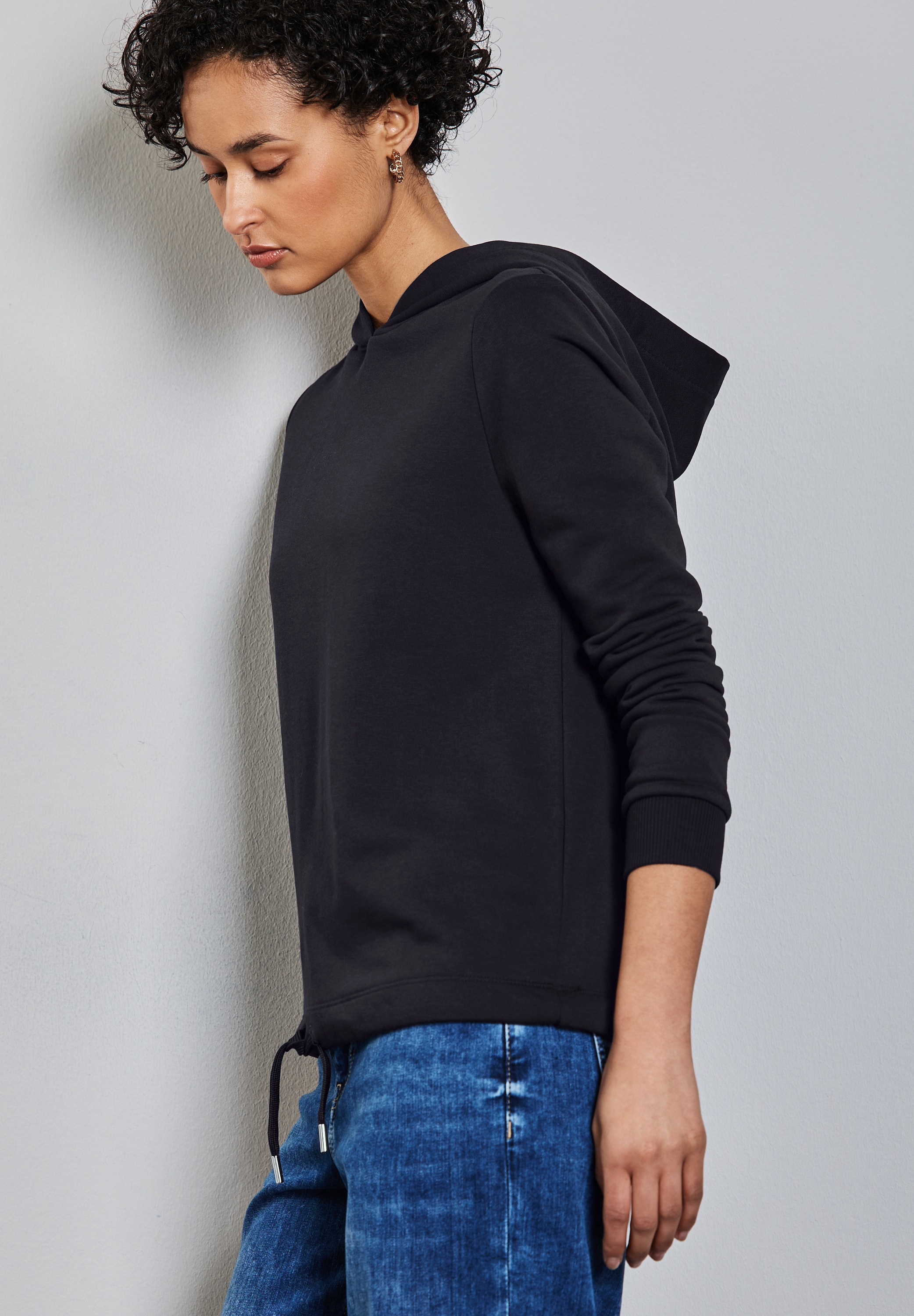STREET ONE Hoodie, mit Kapuze