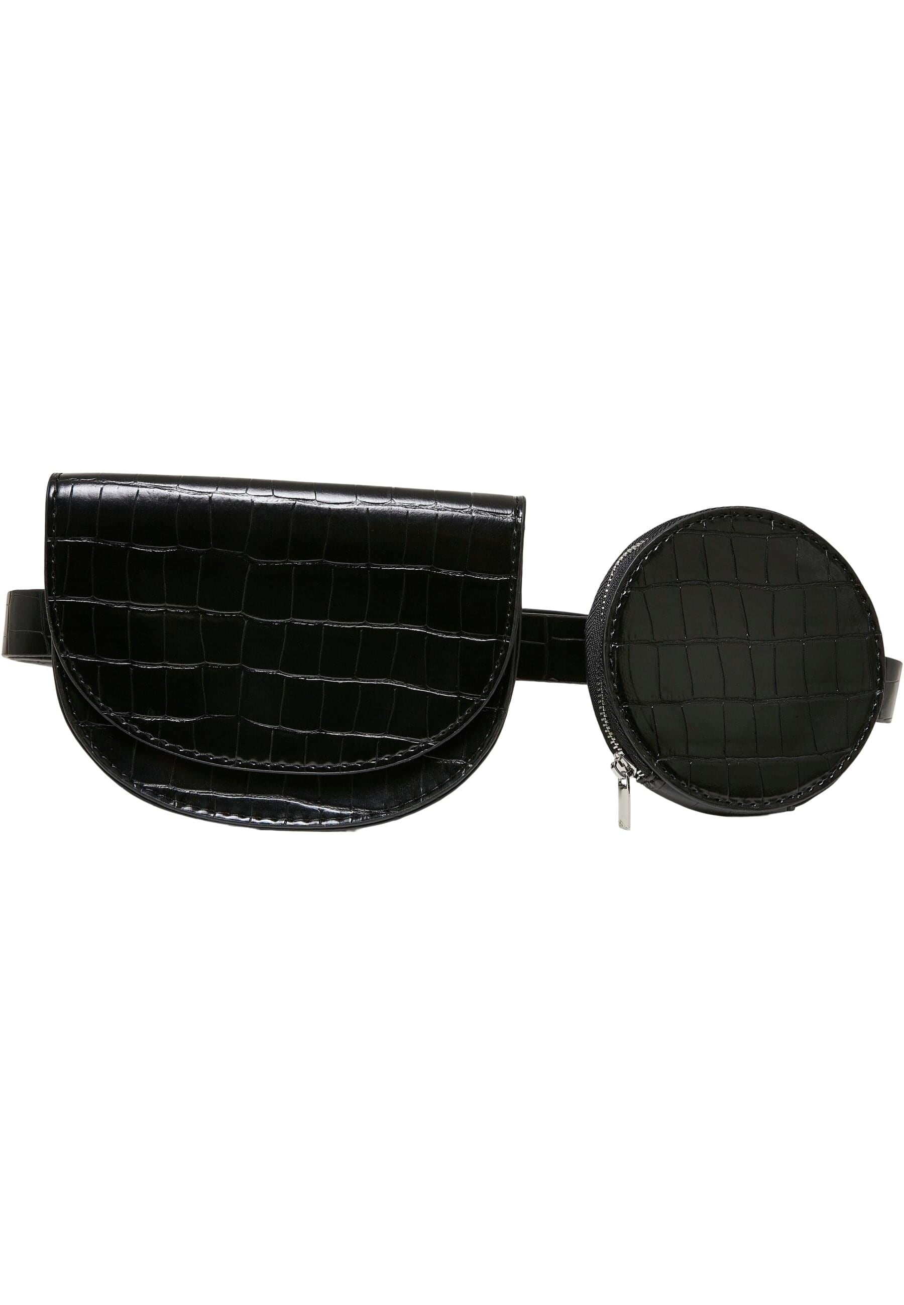 URBAN CLASSICS Mini Bag "Urban Classics Unisex Croco Synthetic Leather Doub günstig online kaufen
