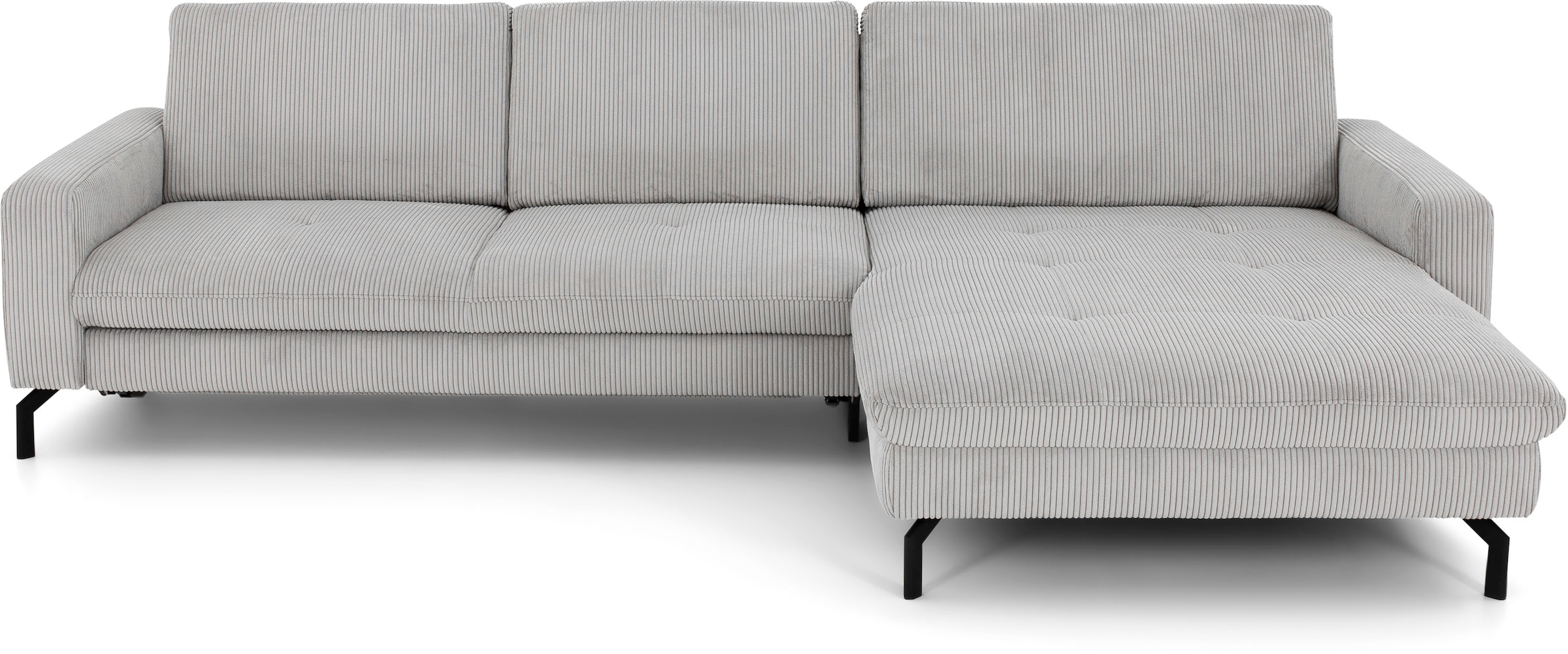 Die PlanBar Ecksofa "MP-IN20110 L-Form mit Kaltschaum-Polsterung" optional mit Funktionen erhältlich
