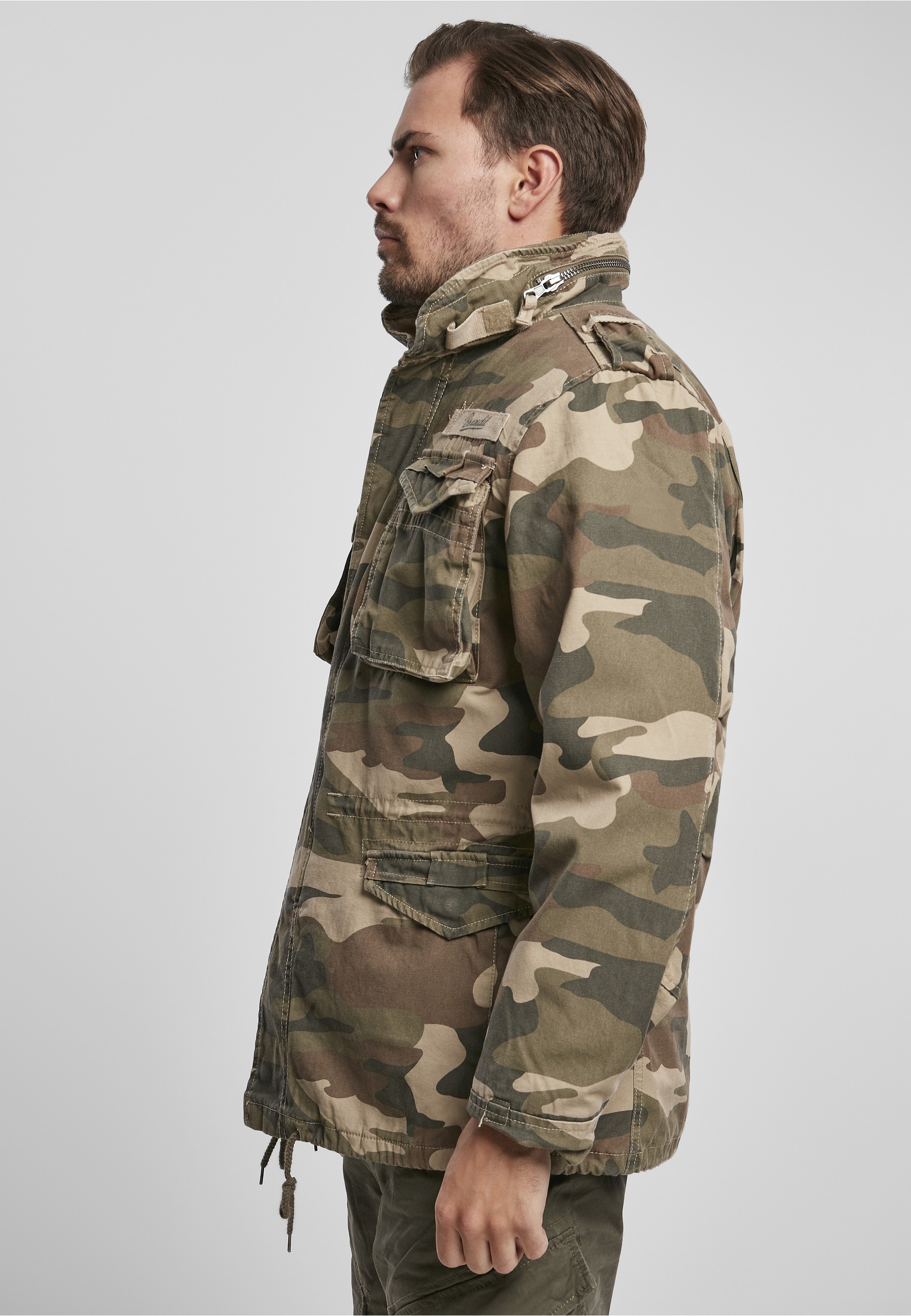 Brandit Winterjacke »Brandit Herren M-65 Giant Jacket« 1 Stk. tlg. ohne Kapuze