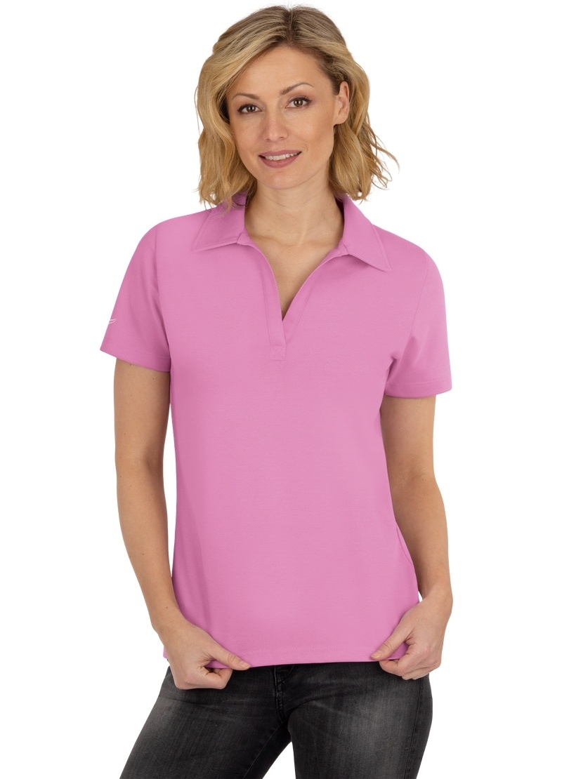 Trigema Poloshirt »TRIGEMA Poloshirt ohne Knopfleiste«, (1 tlg.)