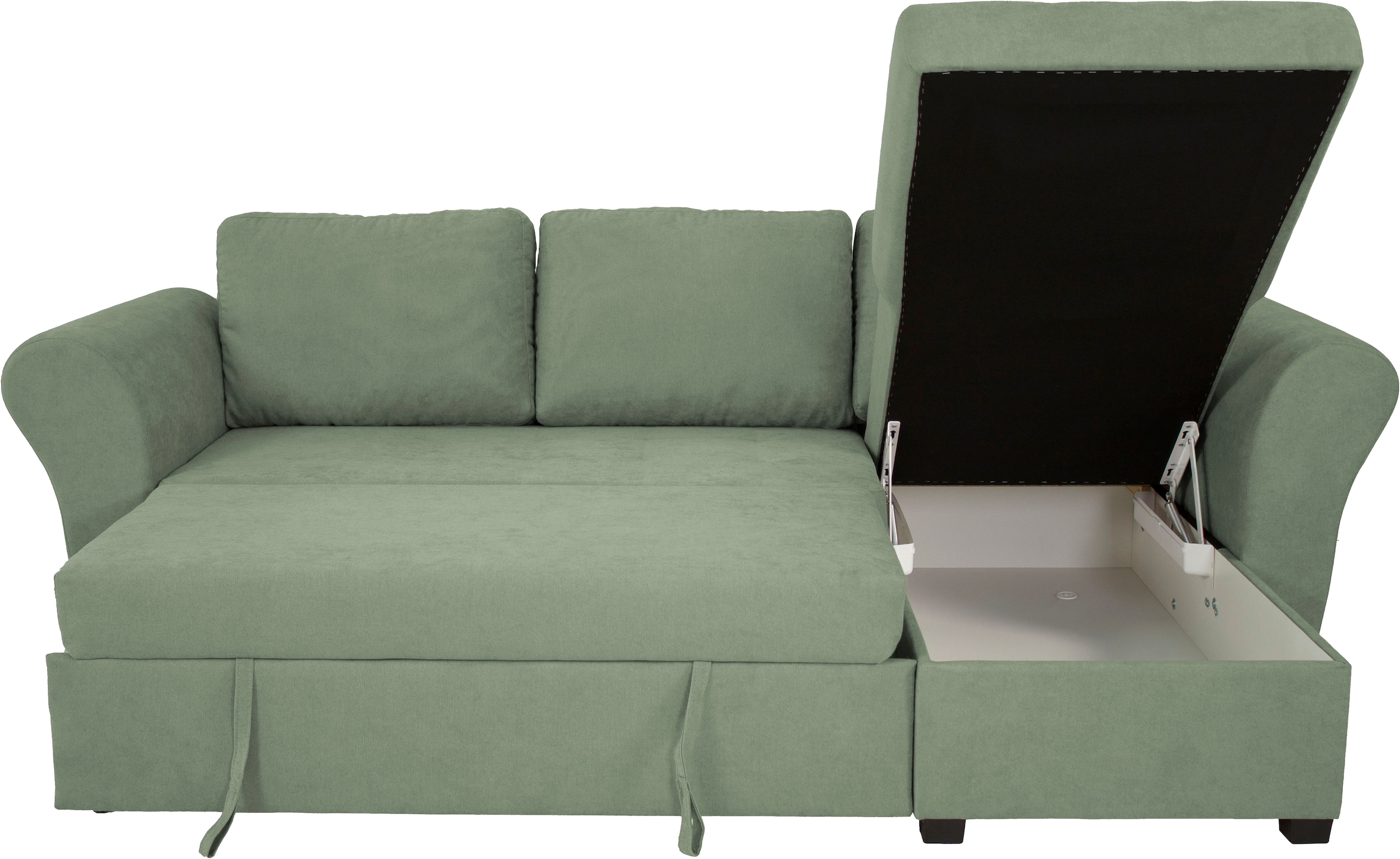 Trends by HG Ecksofa »LASSE, L-Form«, (2 St.), inkl. Schlaffunktion & Bettkasten