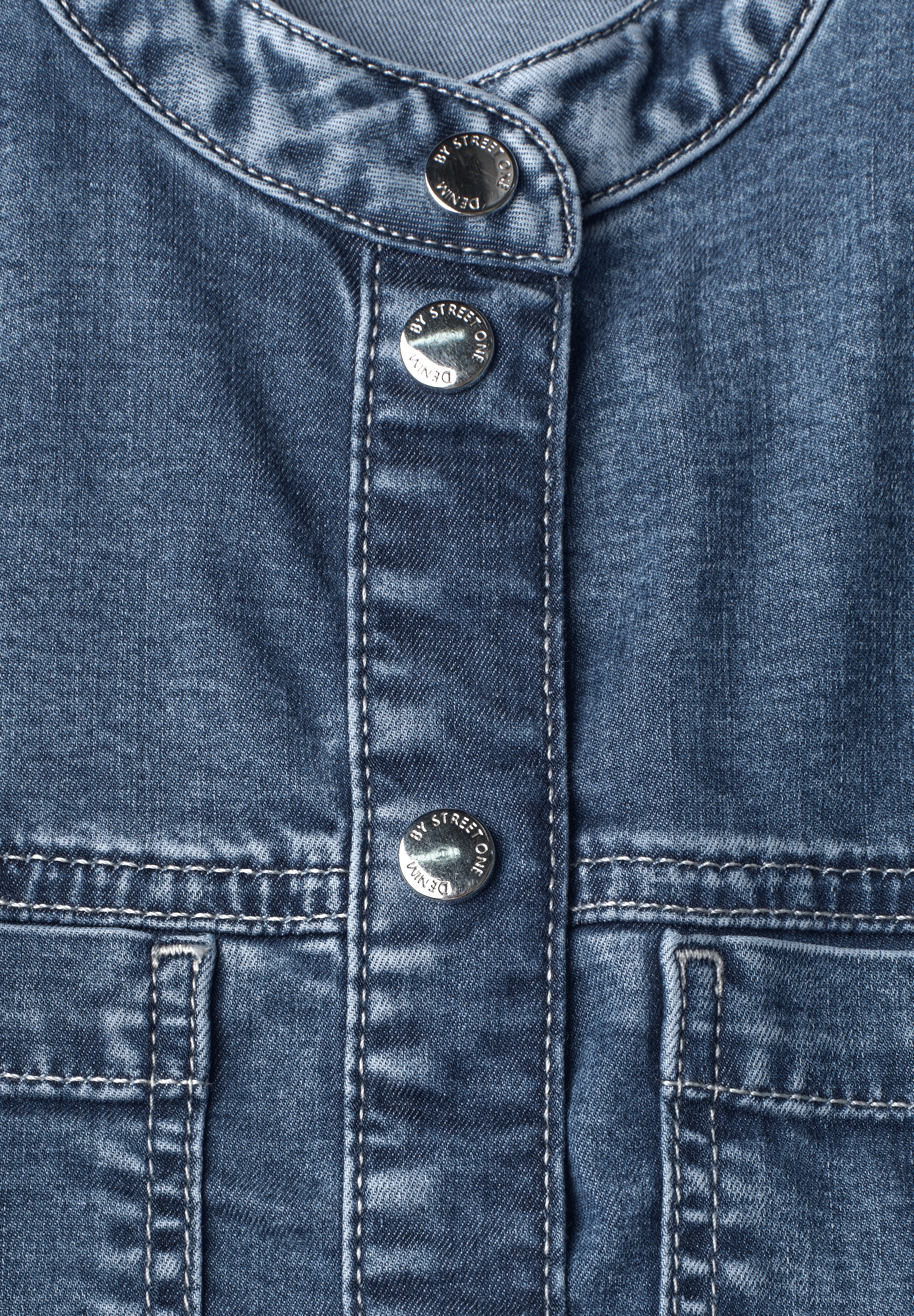 STREET ONE Langarmbluse mit Brusttaschen