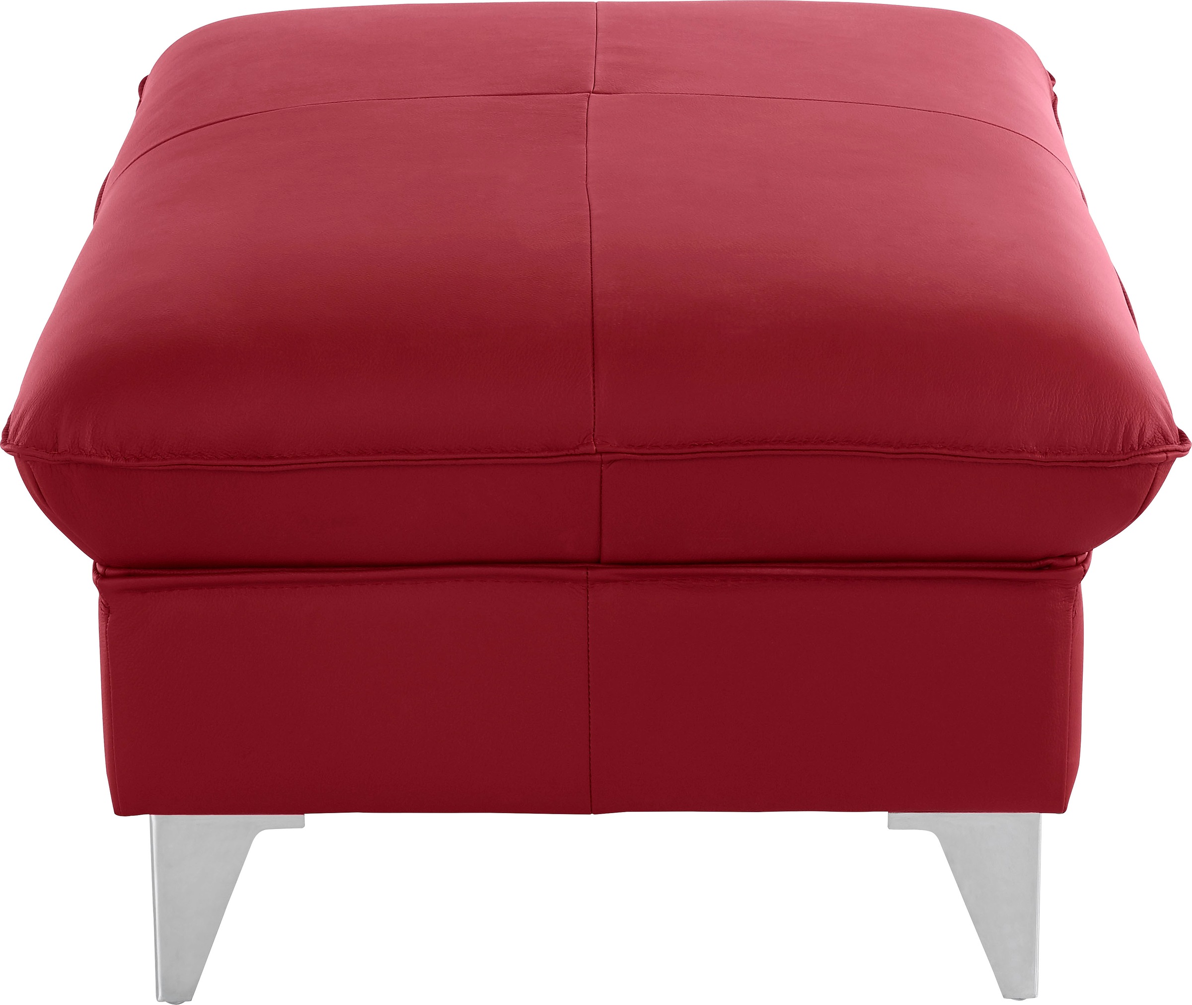 COTTA Polstergarnitur »Caluso L-Form«, (2 tlg.), Set bestehend aus: Ecksofa mit Kopfteilverstellung & Hocker