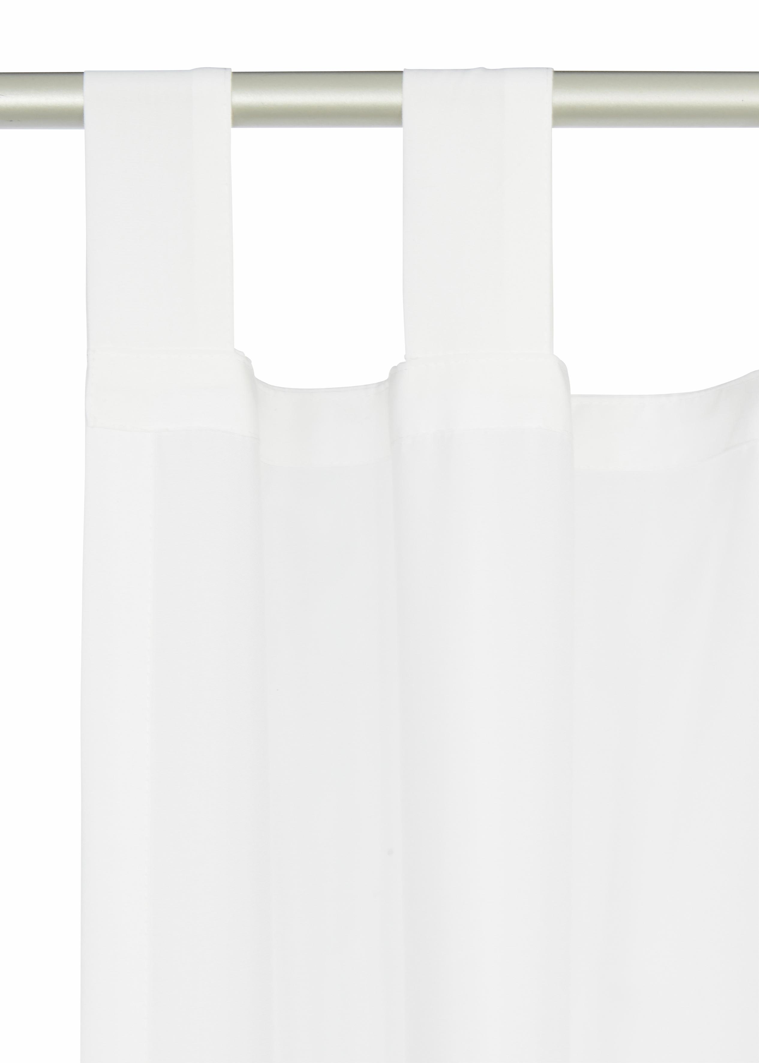 Thumbnail - my home Vorhang "Parry" Schlaufen 2 Stk. tlg. 2-er Set, blickdicht, monochrom, basic