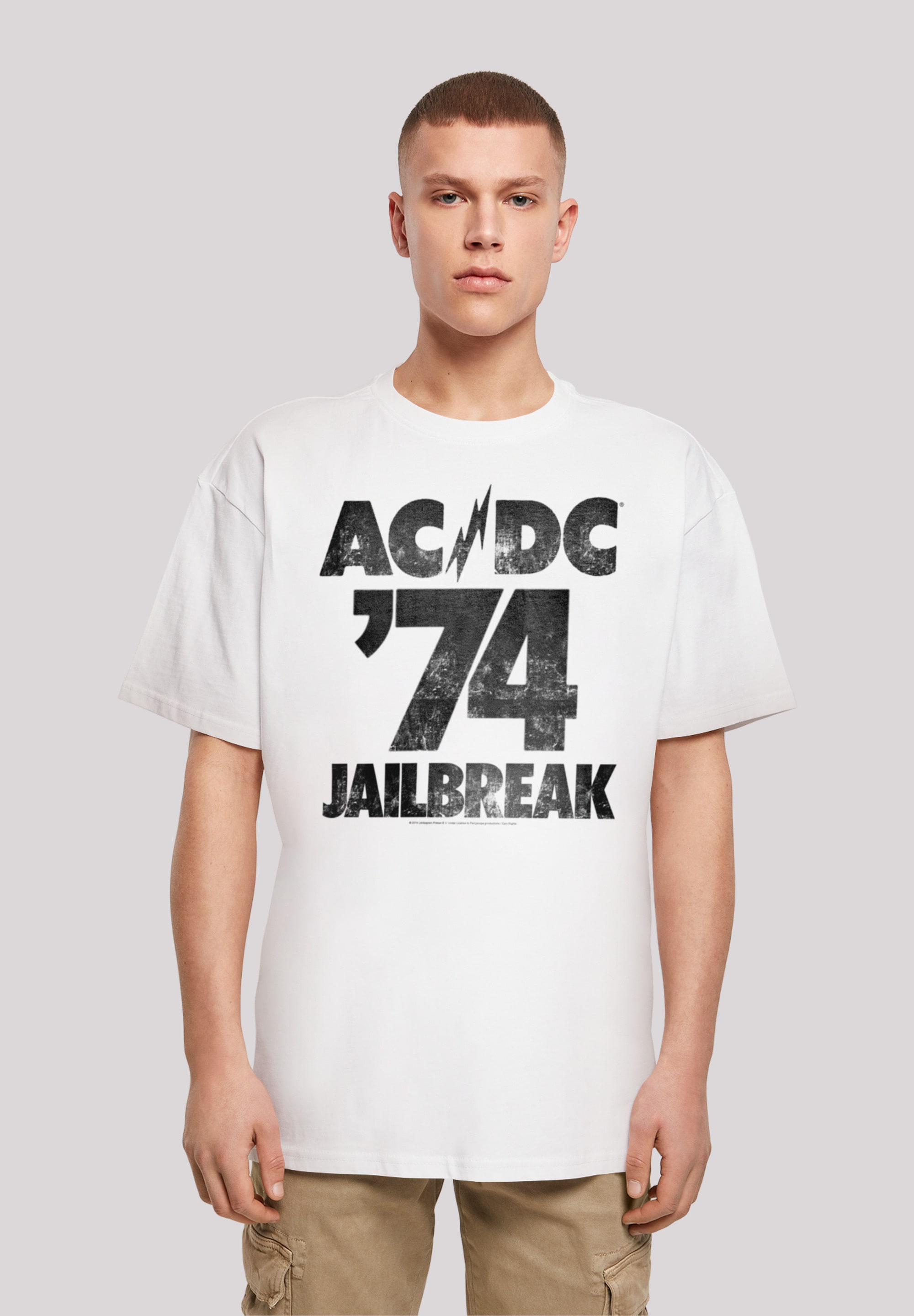 F4NT4STIC T-Shirt "ACDC Rock Band Shirt Jailbreak 74", Print günstig online kaufen