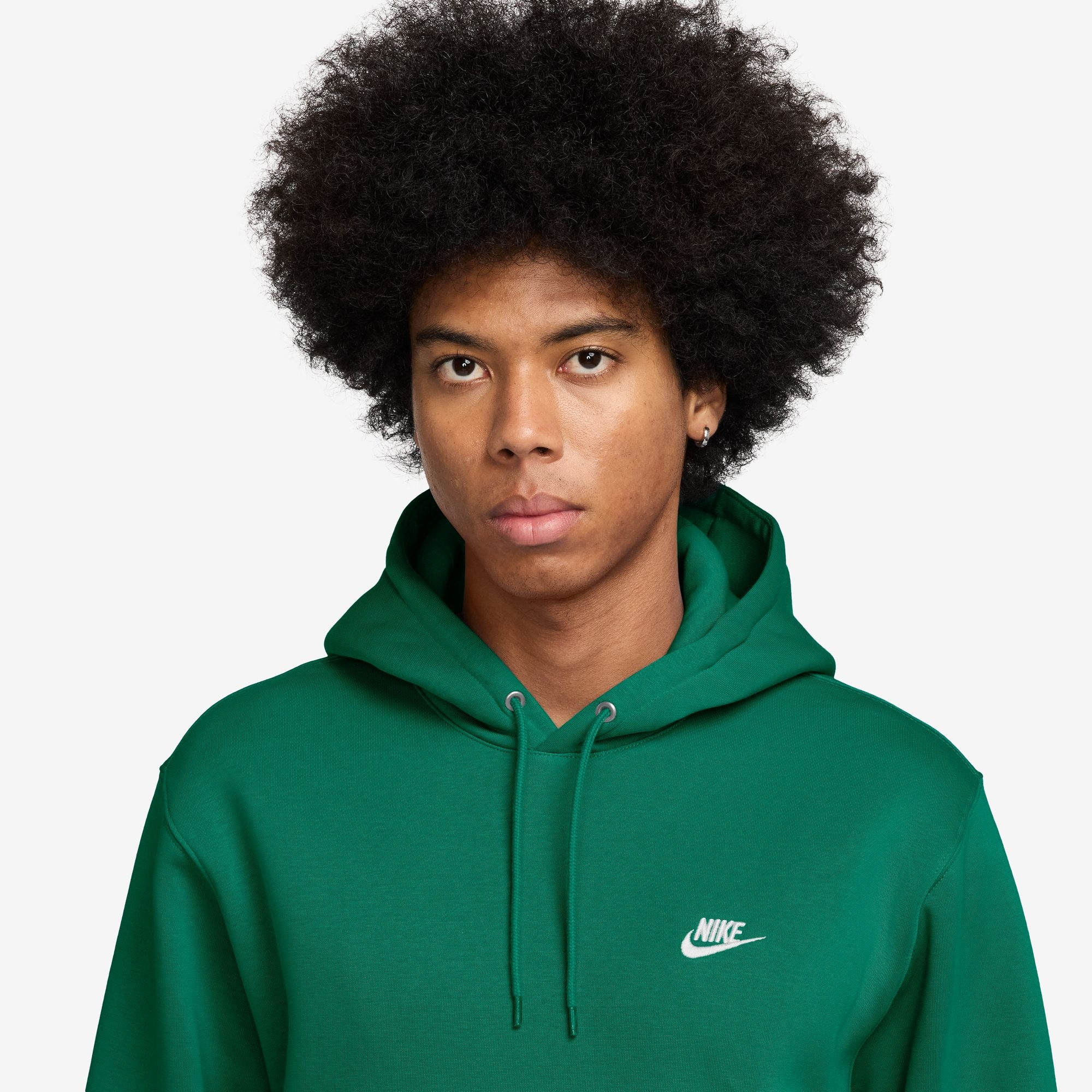 Nike Sportswear Kapuzensweatshirt »M NK CLUB BB PO HOODIE«, mit Kängurutasche, mit angesetztem Bündchen, ohne Verschluss
