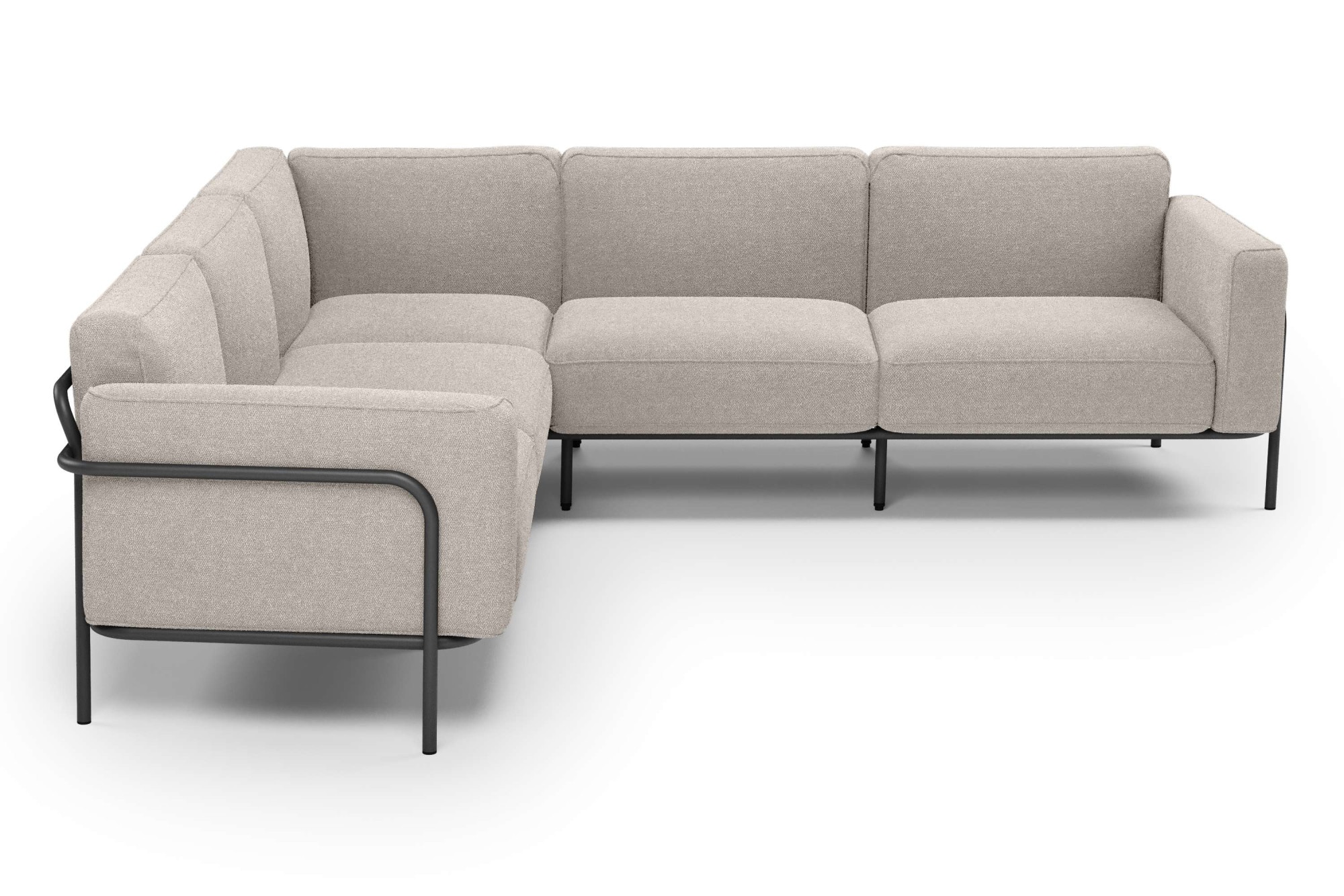 andas Ecksofa »Askild Loungesofa«, Outdoor Gartensofa, wetterfeste Materialien, Breite 247 cm