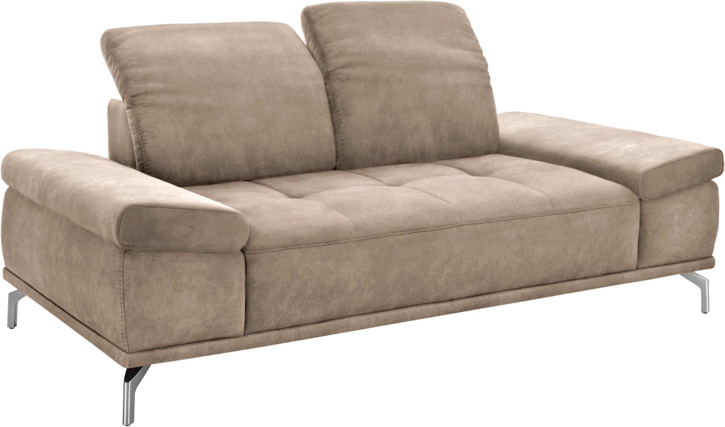 Home affaire 2-Sitzer "Caluna" mit Sitztiefen- und Kopfteilverstellung günstig online kaufen