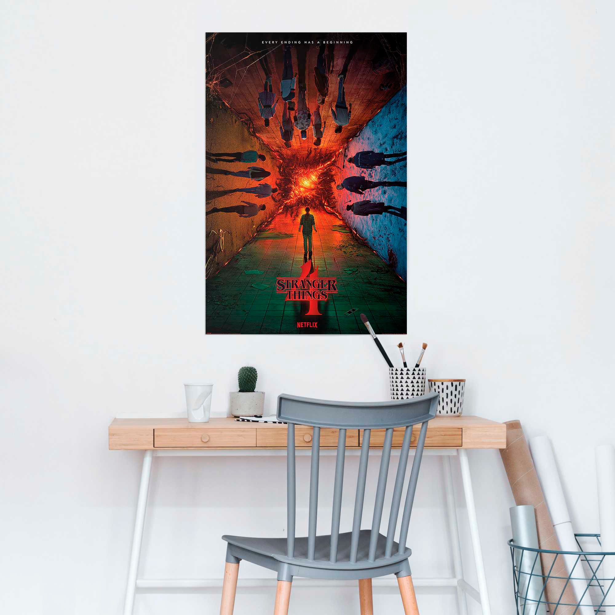 Reinders Poster "Stranger Things - every ending has a beginning" günstig online kaufen