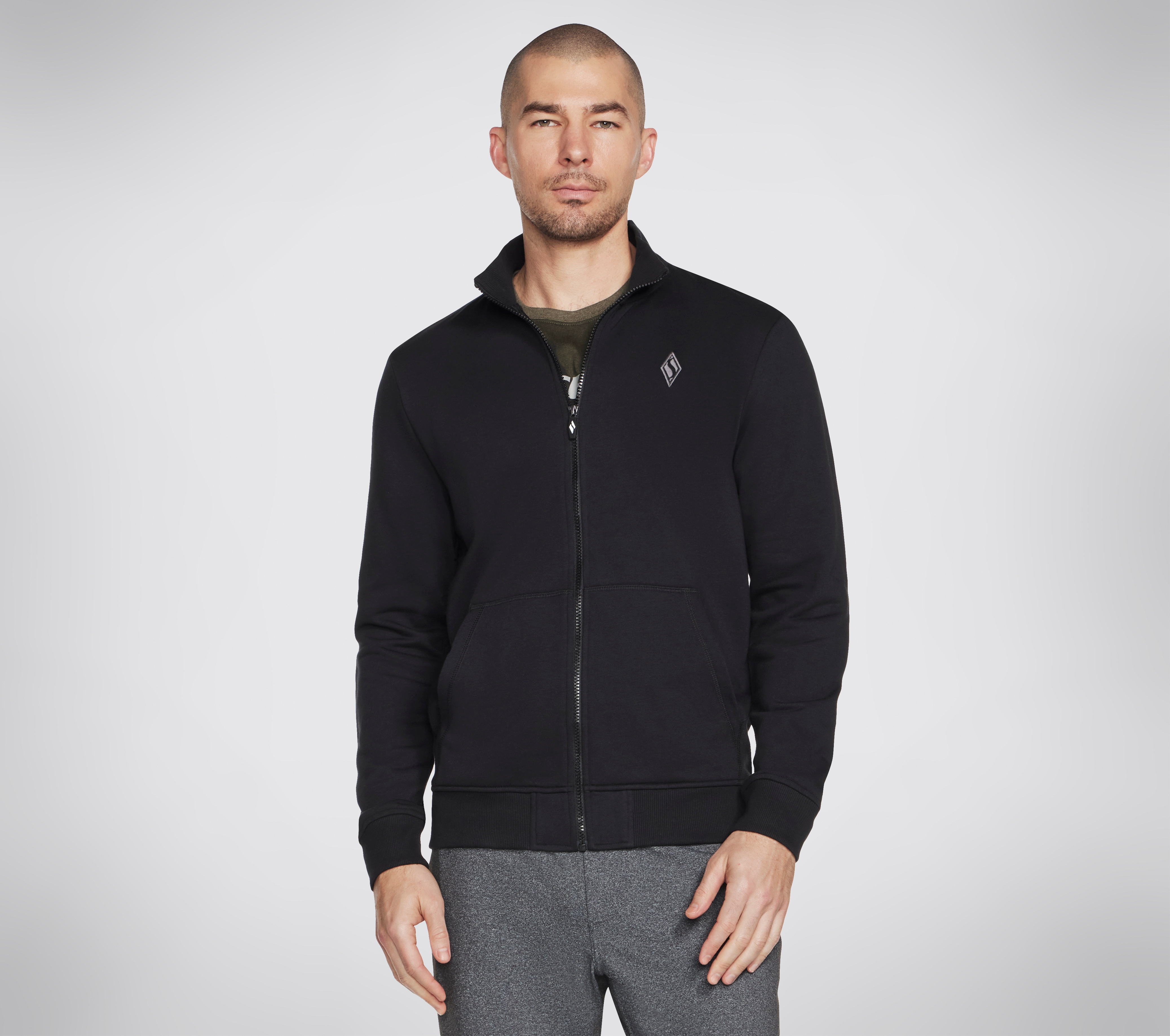 Skechers Kapuzensweatjacke "THE HOODLESS HOODIE GOWALK EVERYWHE" mit Reißverschluss