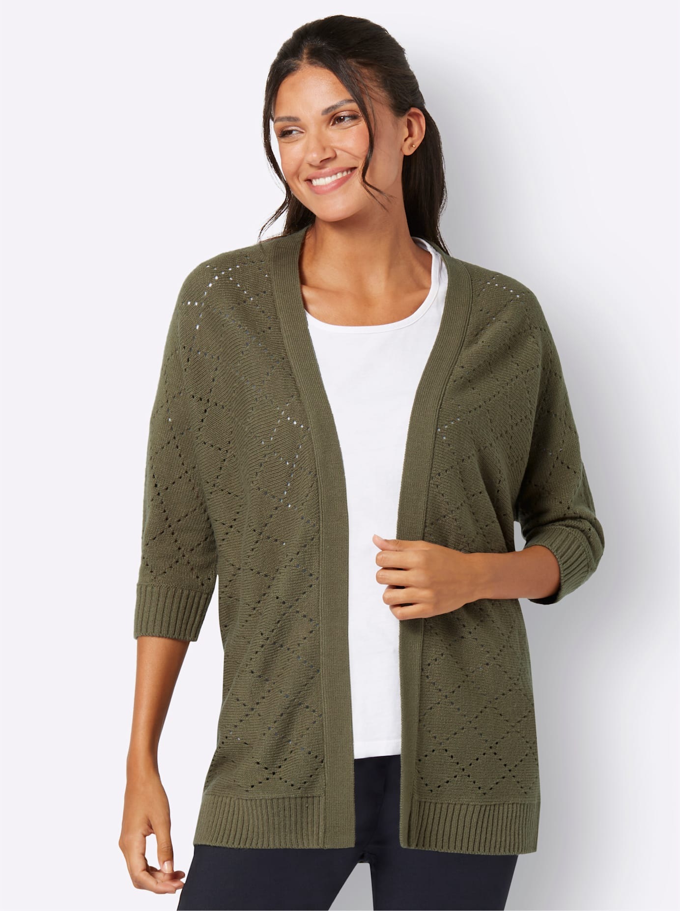 Classic Basics Strickjacke