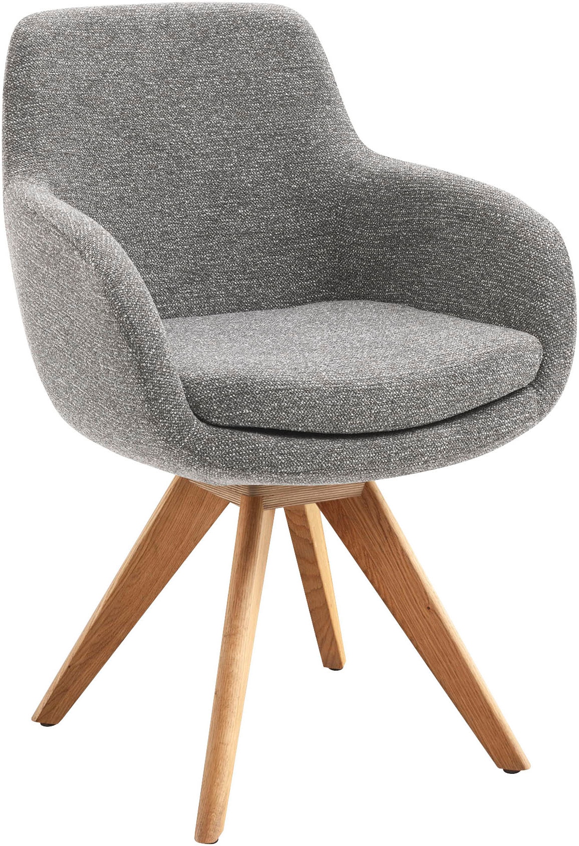 Musterring Esszimmerstuhl "Tavia", (Set), 2 St., Chenille, Stativgestell Ei günstig online kaufen
