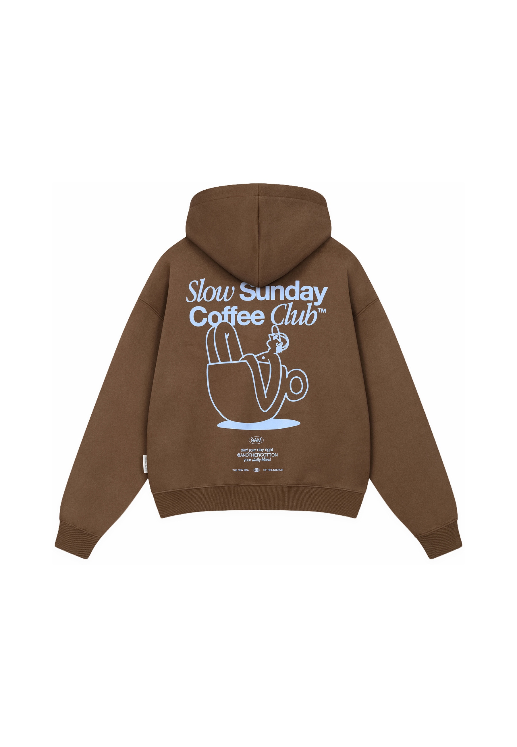 Another Cotton Lab Hoodie »Another Cotton Lab Slow Sunday Coffee Club Hoodie«, 1

