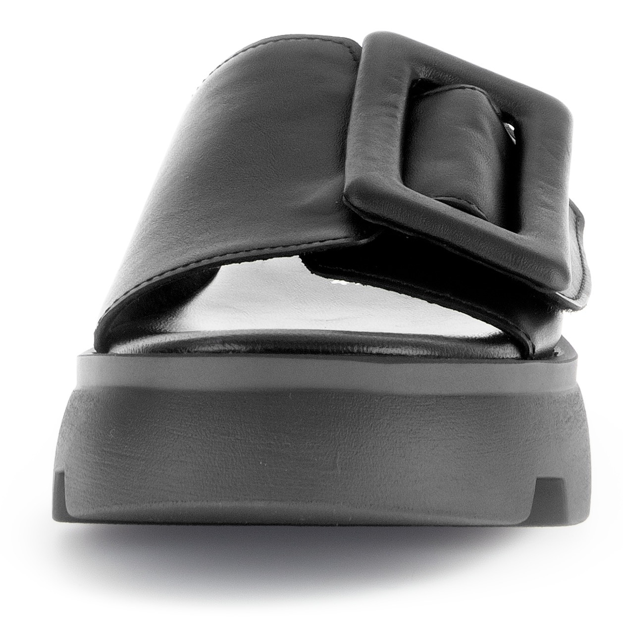 Thumbnail - Gabor Pantolette "YORK", Plateau, Sommerschuh, Komfortschuh, auffällige Zierschnalle, G-Weite