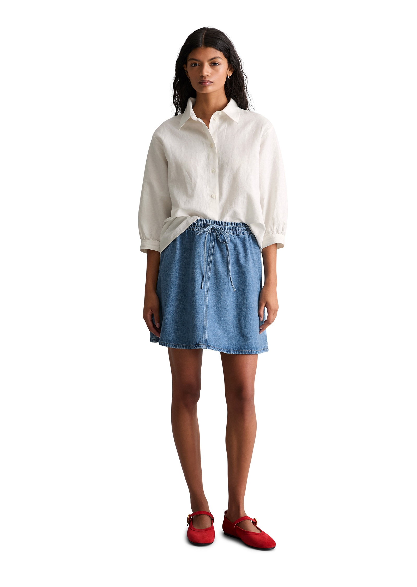 Marc O'Polo DENIM Jeansrock »aus reinem Organic Cotton«