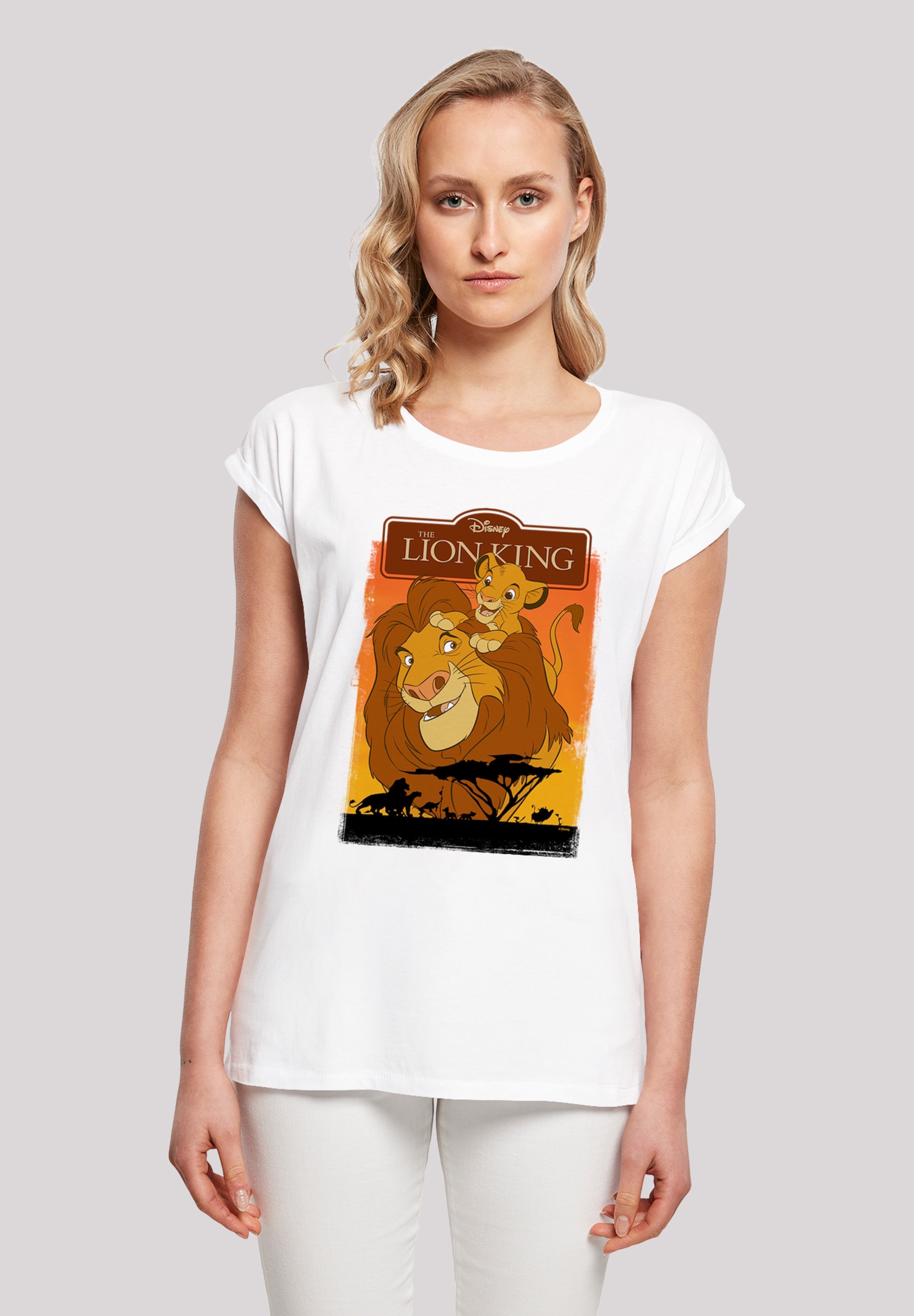 Simba für kaufen | F4NT4STIC »König und T-Shirt BAUR der Print Löwen Mufasa«,