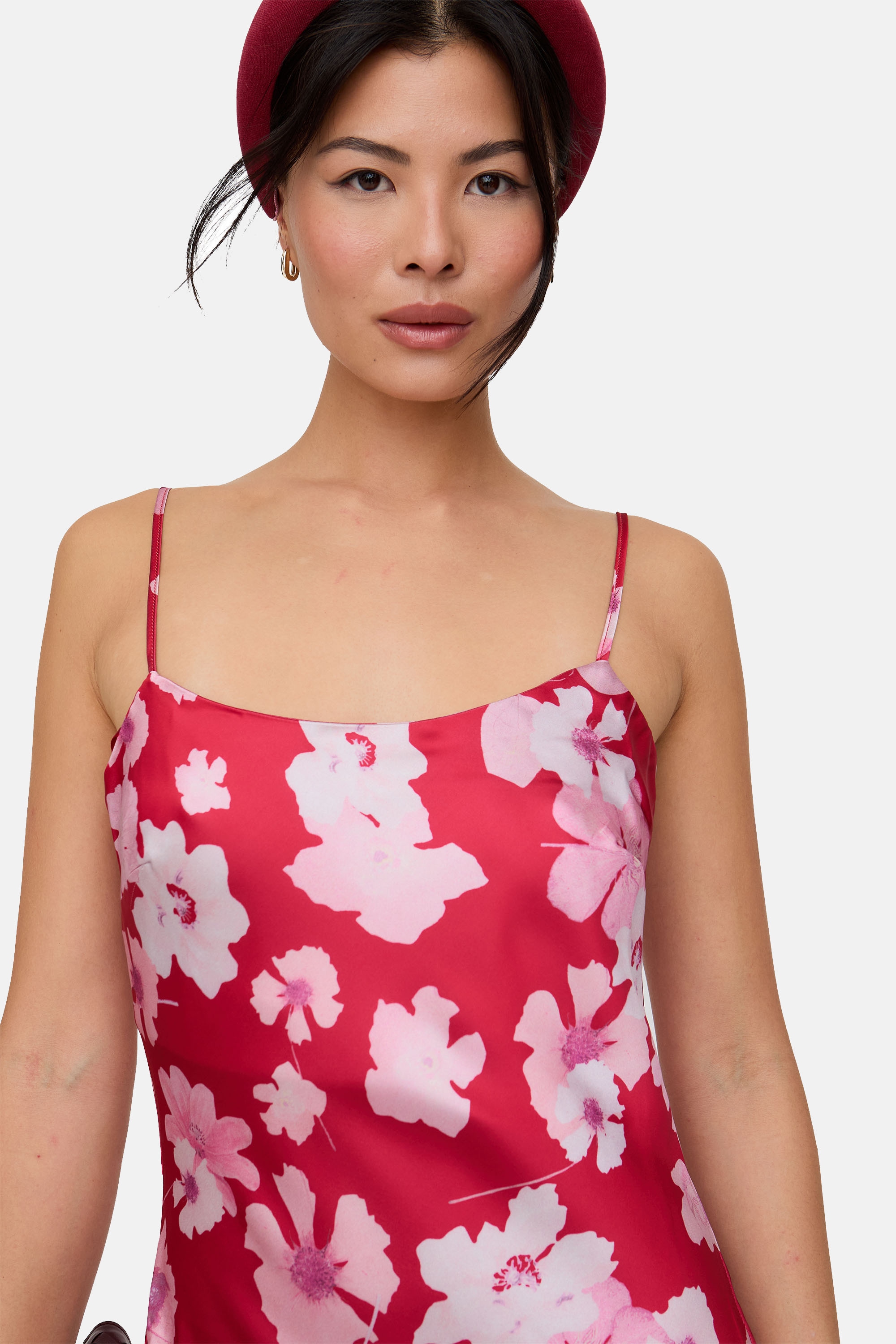 Lily and Lionel Midikleid »Roxy Spaghetti Strap Maxi Dress Damen«