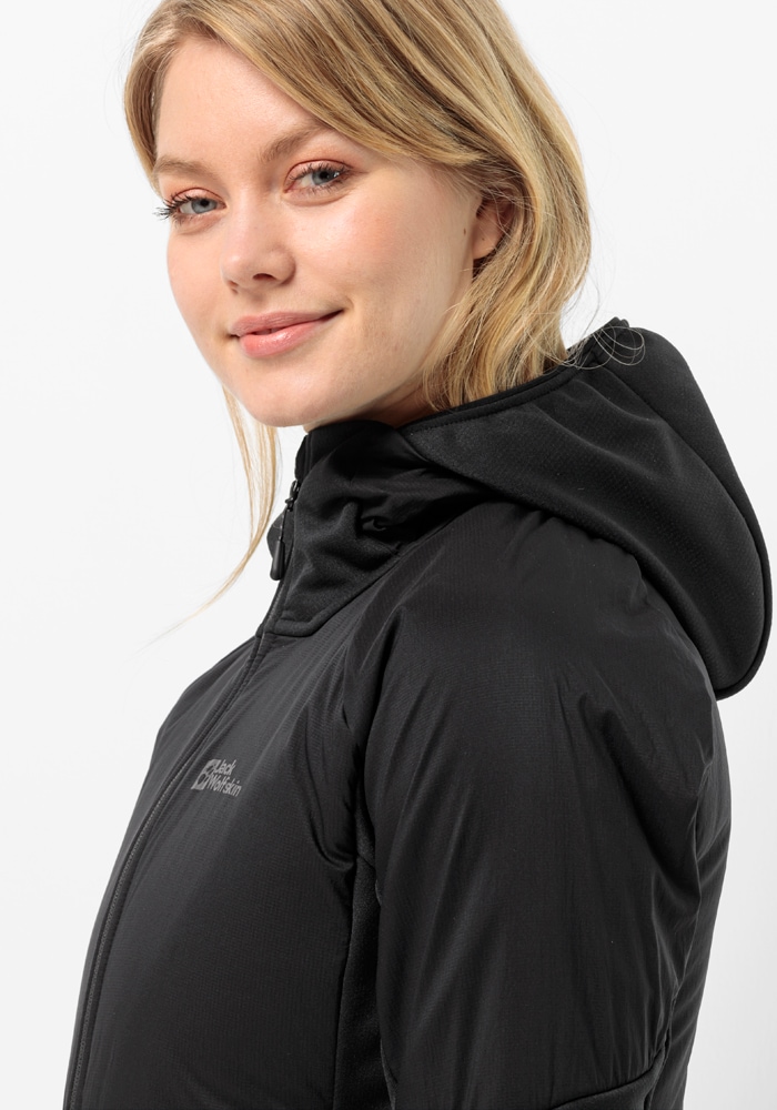 Jack Wolfskin Kapuzenfleecejacke »ALPGRAT PRO INS FZ W«, mit Kapuze