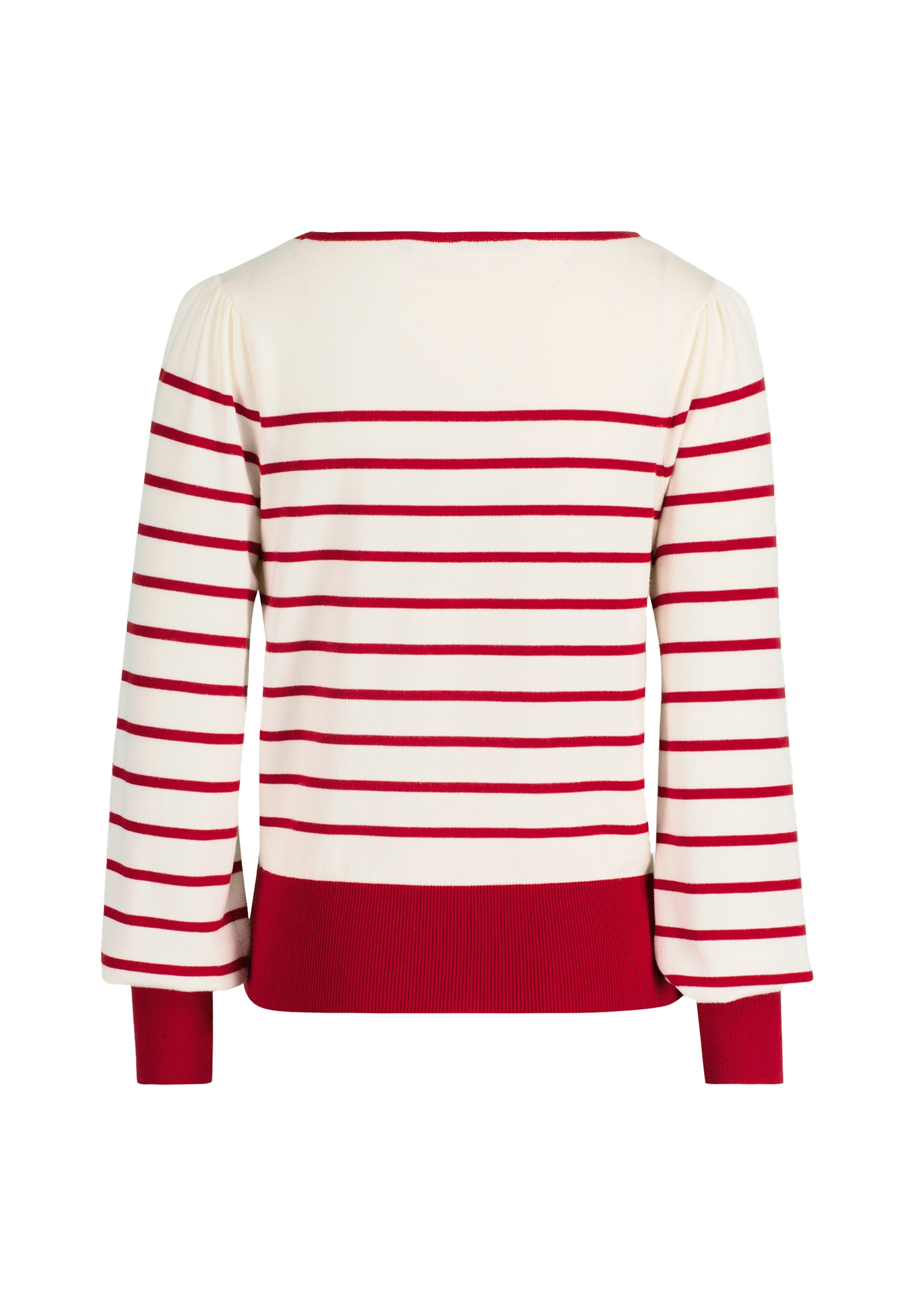 Zero Strickpullover »zero Pullover mit Streifen«, (1 tlg.), Plain/ohne Details