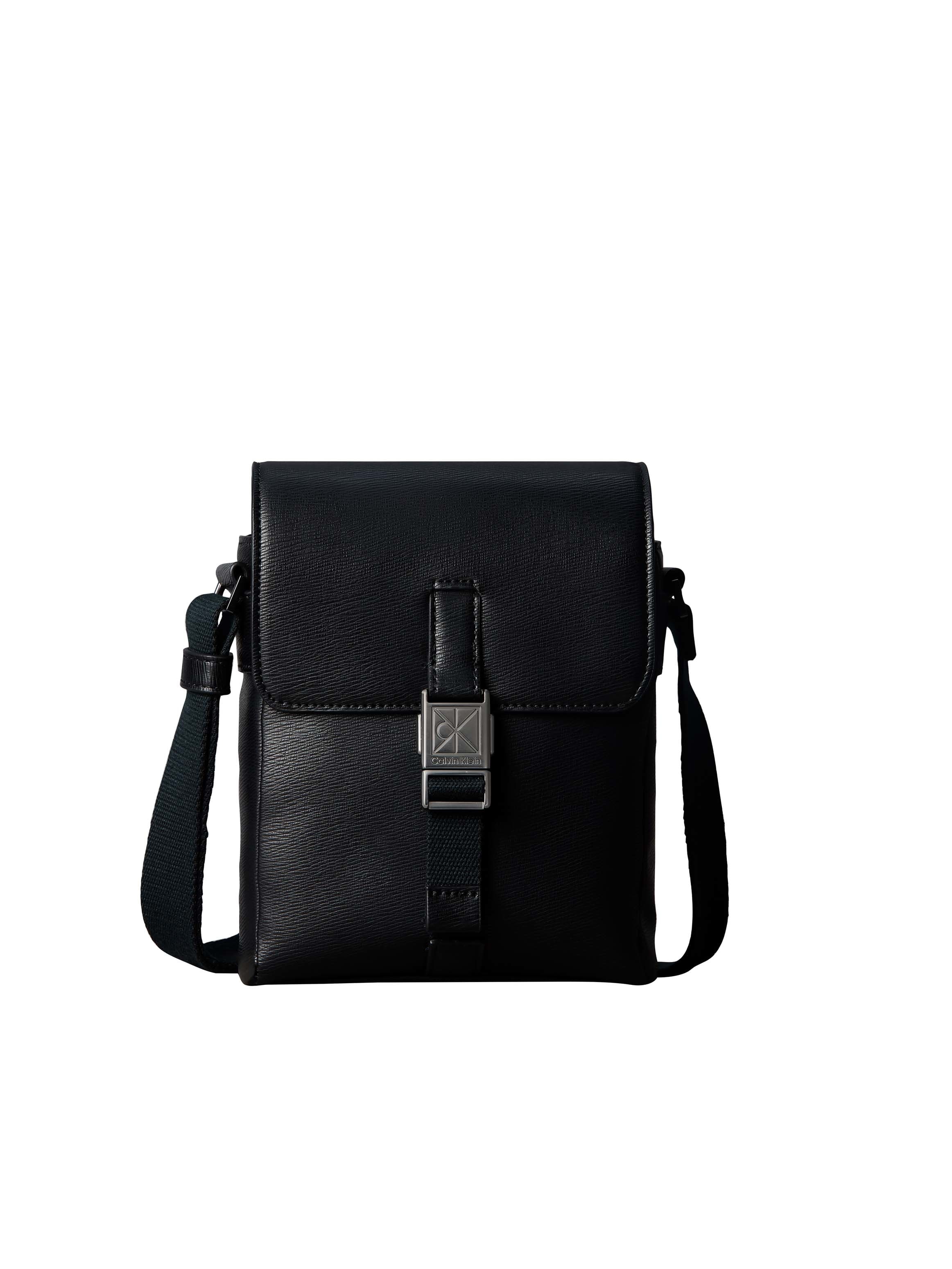 Calvin Klein Umhängetasche "EMBLEM HW REPORTER" Unisex Corss Body Bag, Schultertasche mit edlem Verschluss