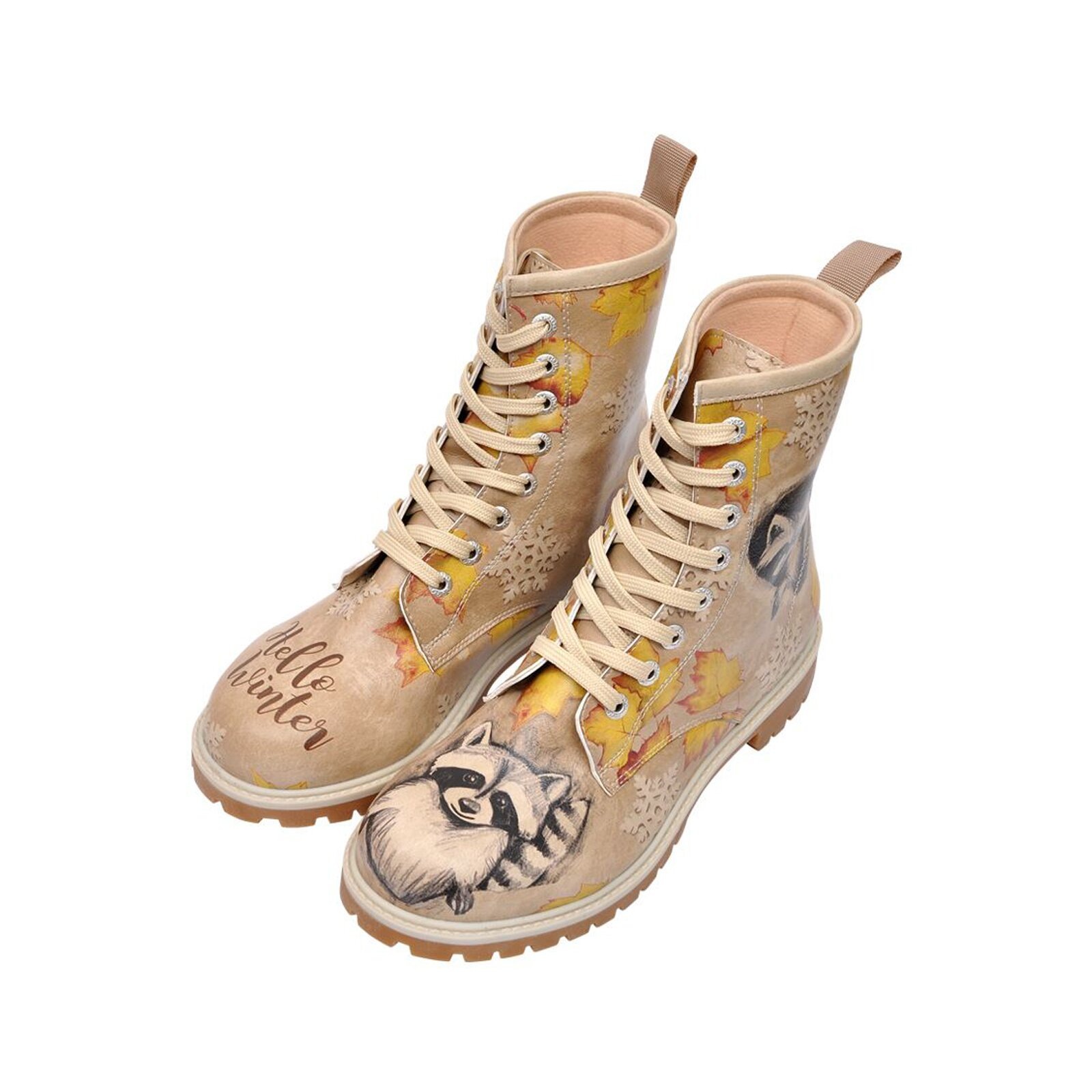 DOGO Schnürboots "Boots Raccoon Damen Boots / Female", Vegan günstig online kaufen