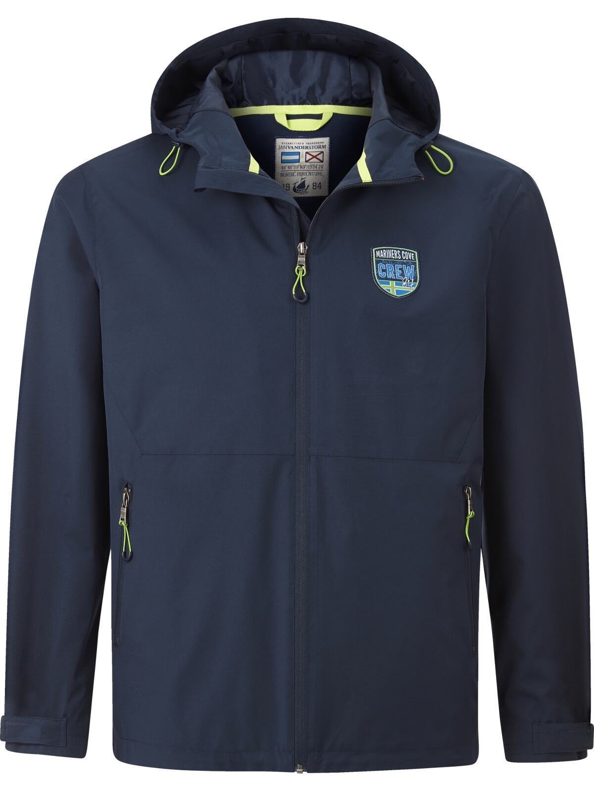 Jan Vanderstorm Softshelljacke »Funktionsjacke EELANTE«, (1 St.), mit lässiger Kapuze