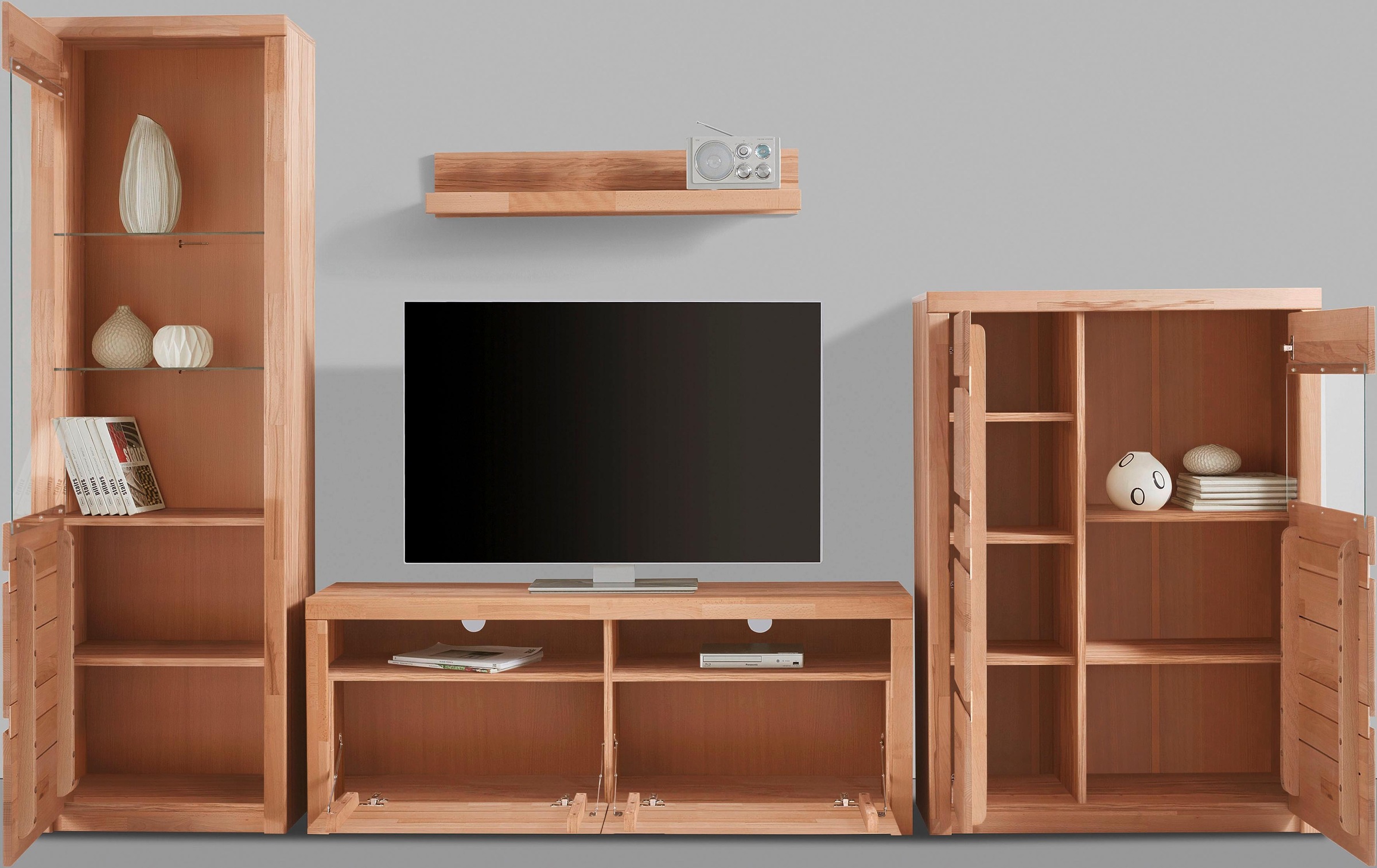 Thumbnail - OTTO home Wohnwand "Silkeborg" Set, 4 Stk. tlg.