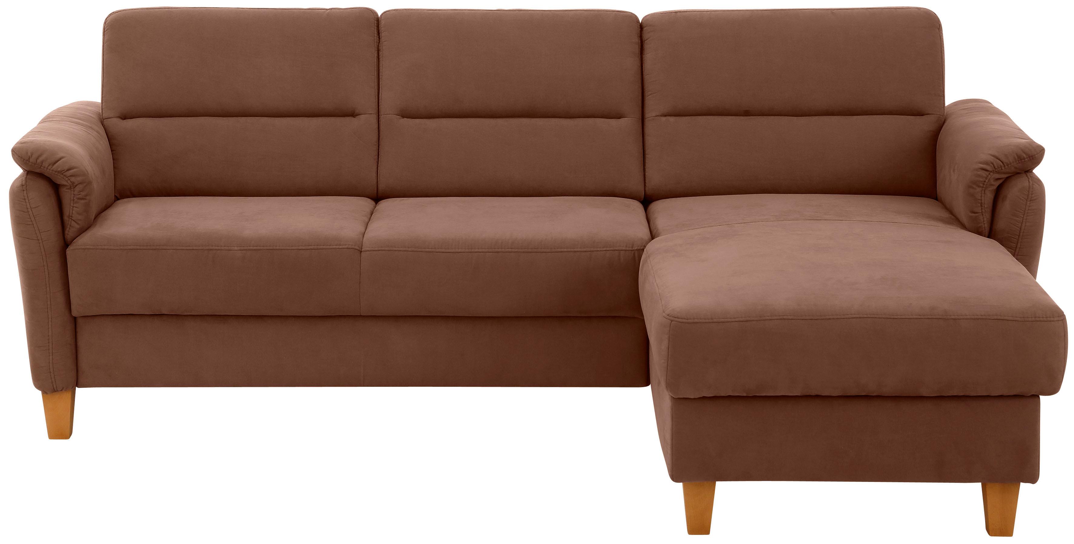 Home affaire Ecksofa "Palmera L-Form, B: 244 cm - OTTO. Verlässliche Qualität." optional Schlaffunktion & Bettkasten, Federkern