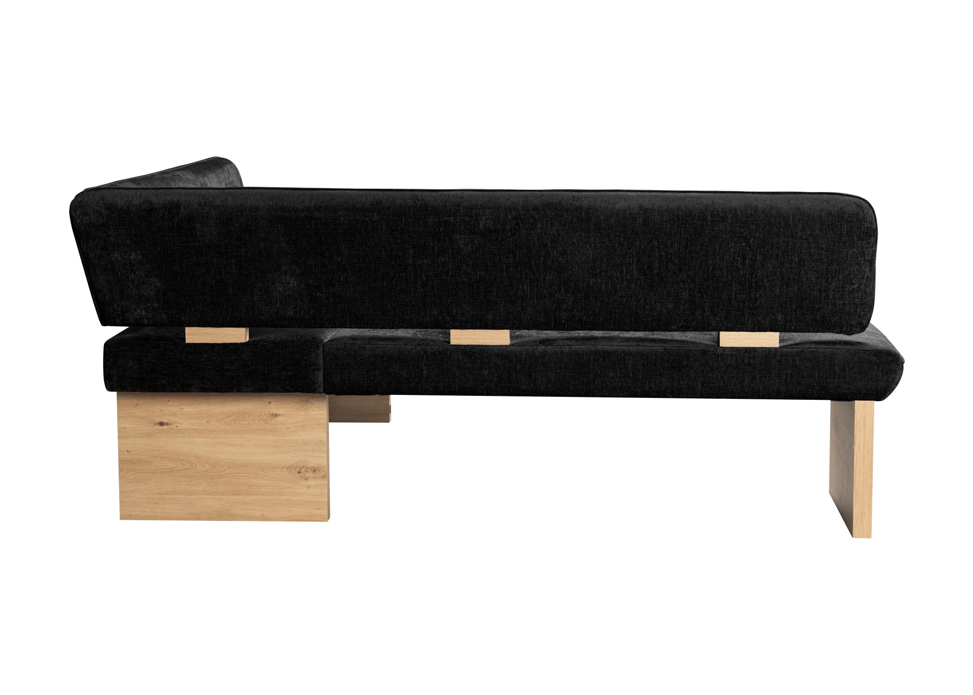 Home affaire Eckbank »Louise Polsterbank, Esszimmerbank, Küchenbank«, mit Nosag Wellenfedern im Sitz für mehr Komfort, Breite 212x170 cm
