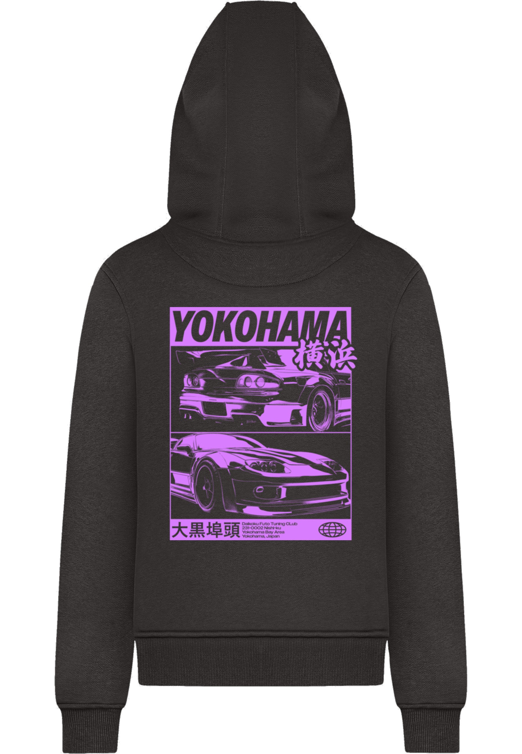 MisterTee Kapuzenpullover "MisterTee Yokohama Race Hoody" 1 Stk. günstig online kaufen