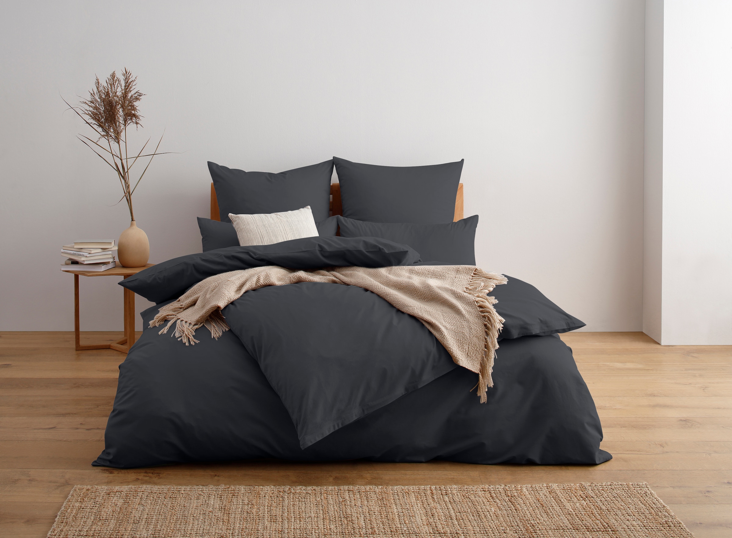 OTTO home Bettwäsche "Luisa" 2 Stk. tlg. 100% Baumwolle, ab Gr. 135x200, au günstig online kaufen