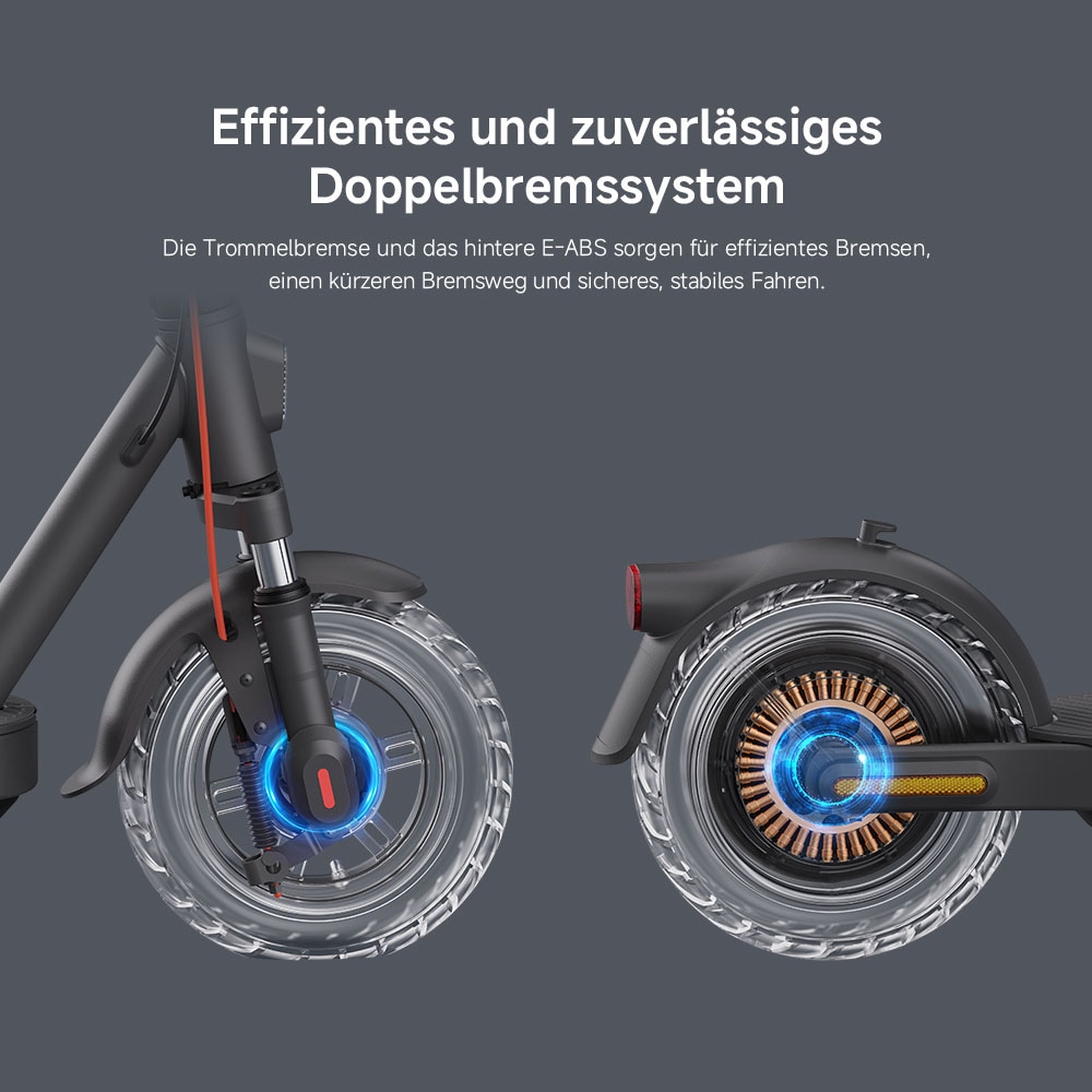 Xiaomi E-Scooter »Electric Scooter Elite«, Electric Scooter, mit Straßenzulassung, bis zu 45 km Reichweite