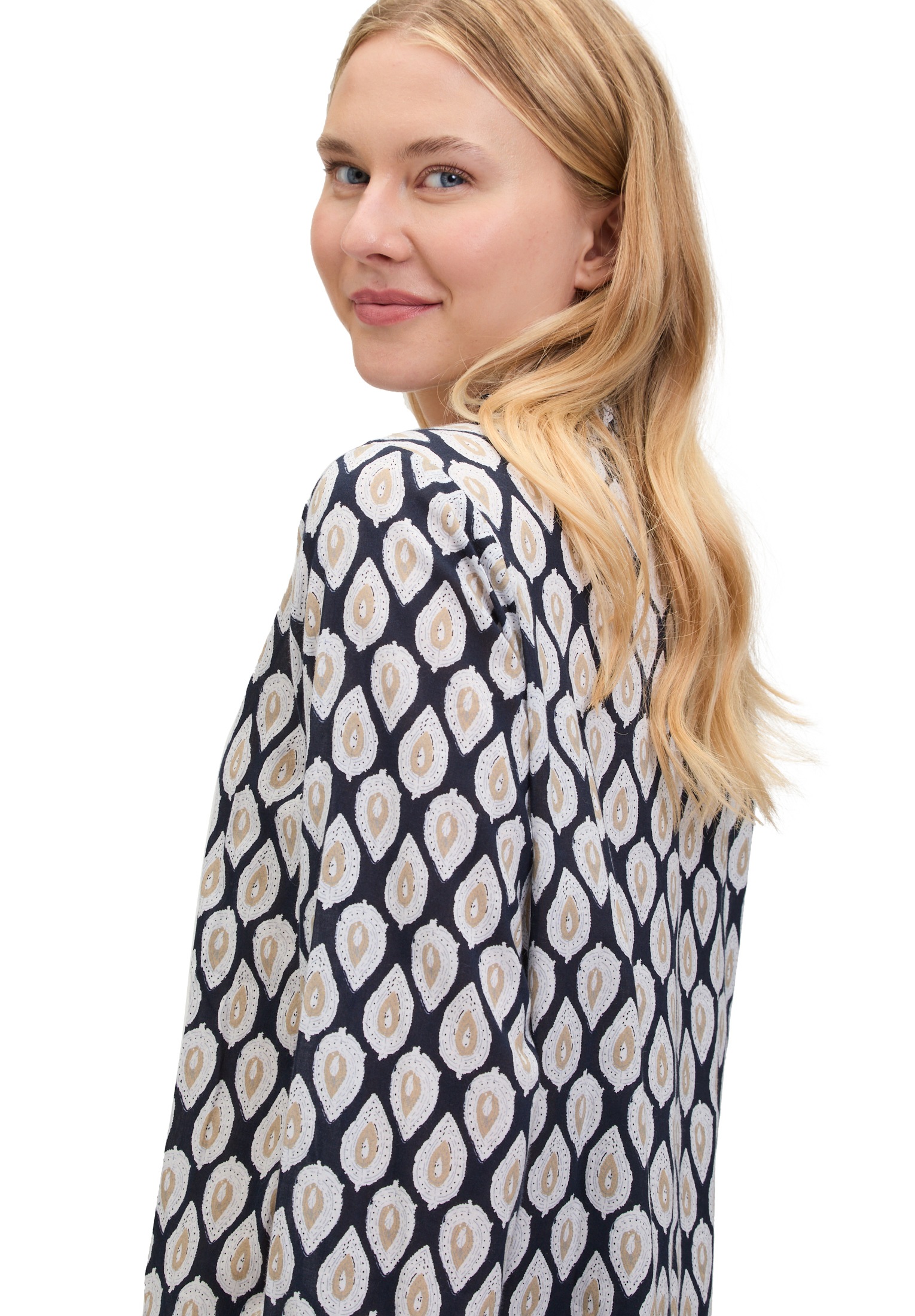 Cartoon Schlupfbluse »Cartoon Casual-Bluse mit Raffung«