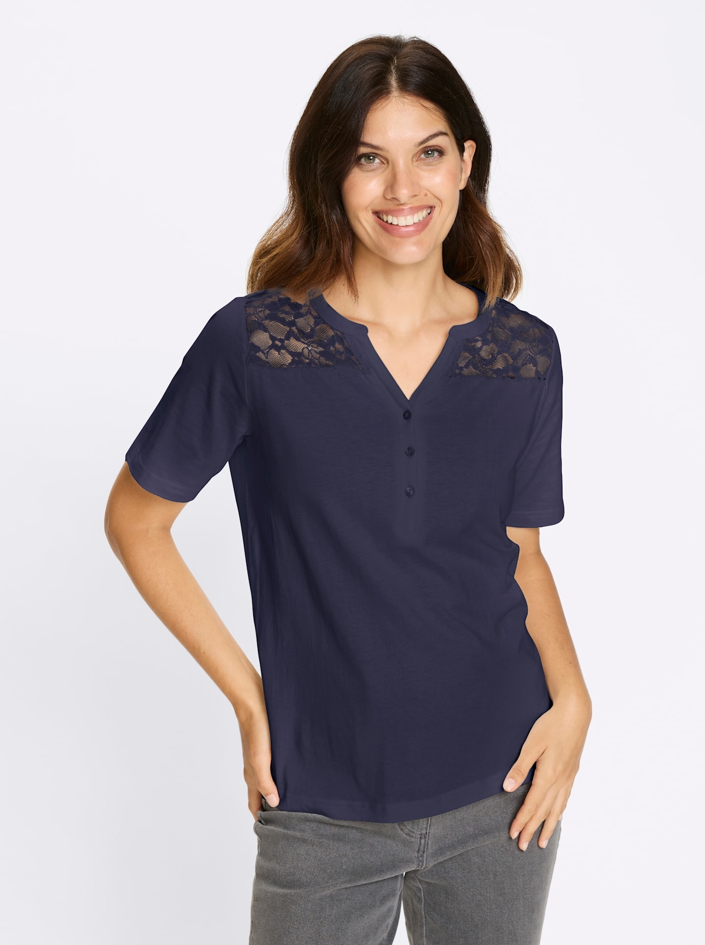 Classic Basics Kurzarmshirt "Kurzarm-Shirt" 1 tlg. günstig online kaufen