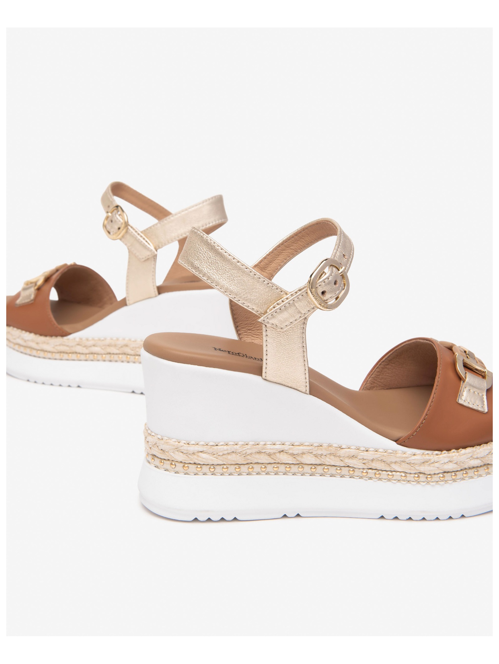 Nero Giardini Keilsandalette »Nero Giardini Sandalen Leder«