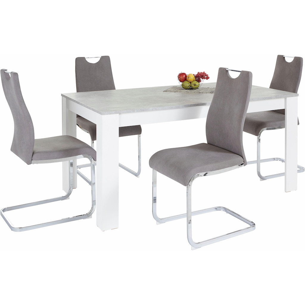 Homexperts Essgruppe »Zabona«, (Set, 5 tlg.)