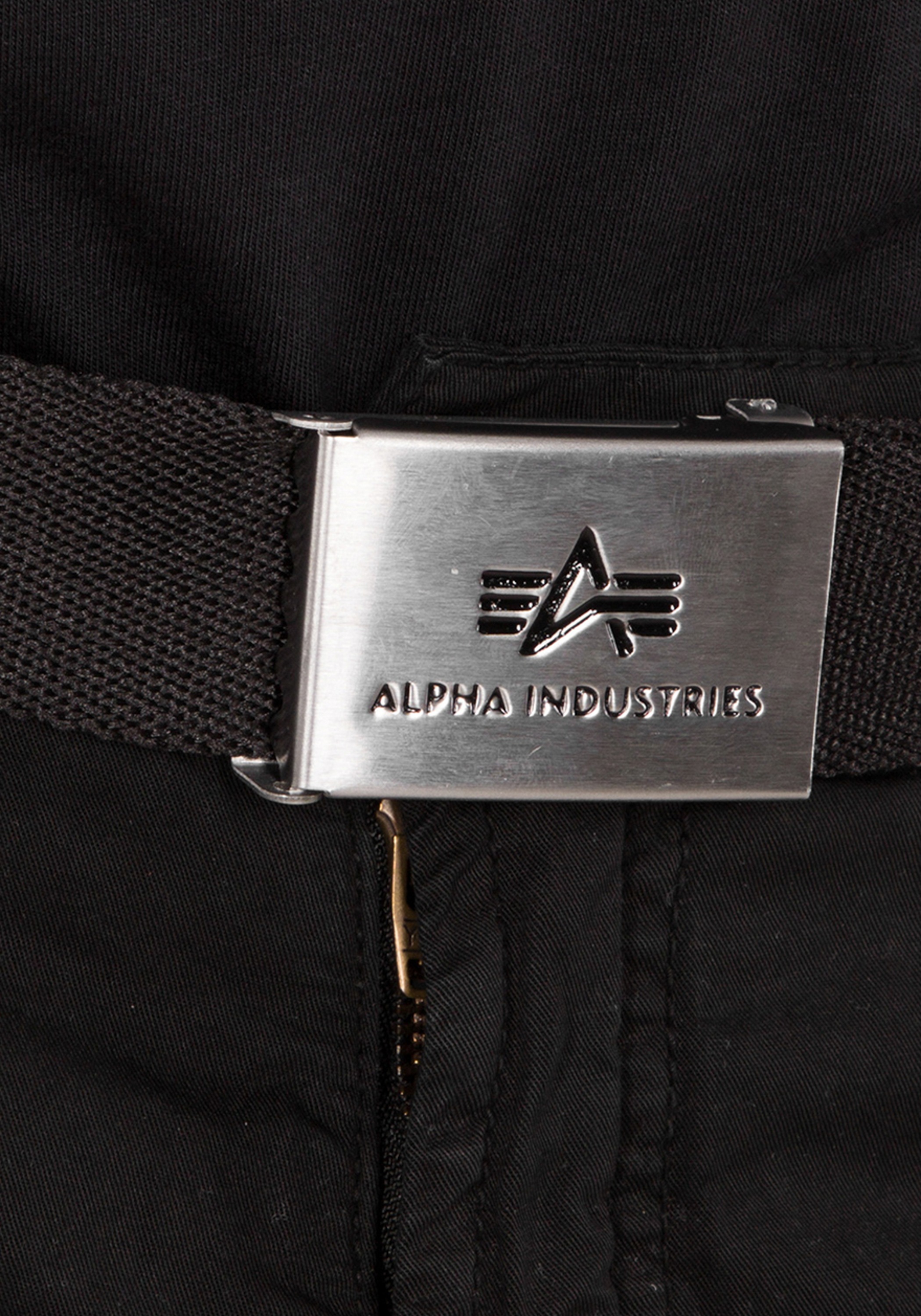 Alpha Industries Ledergürtel »Alpha Industries Accessoires - Belts Big A Belt«