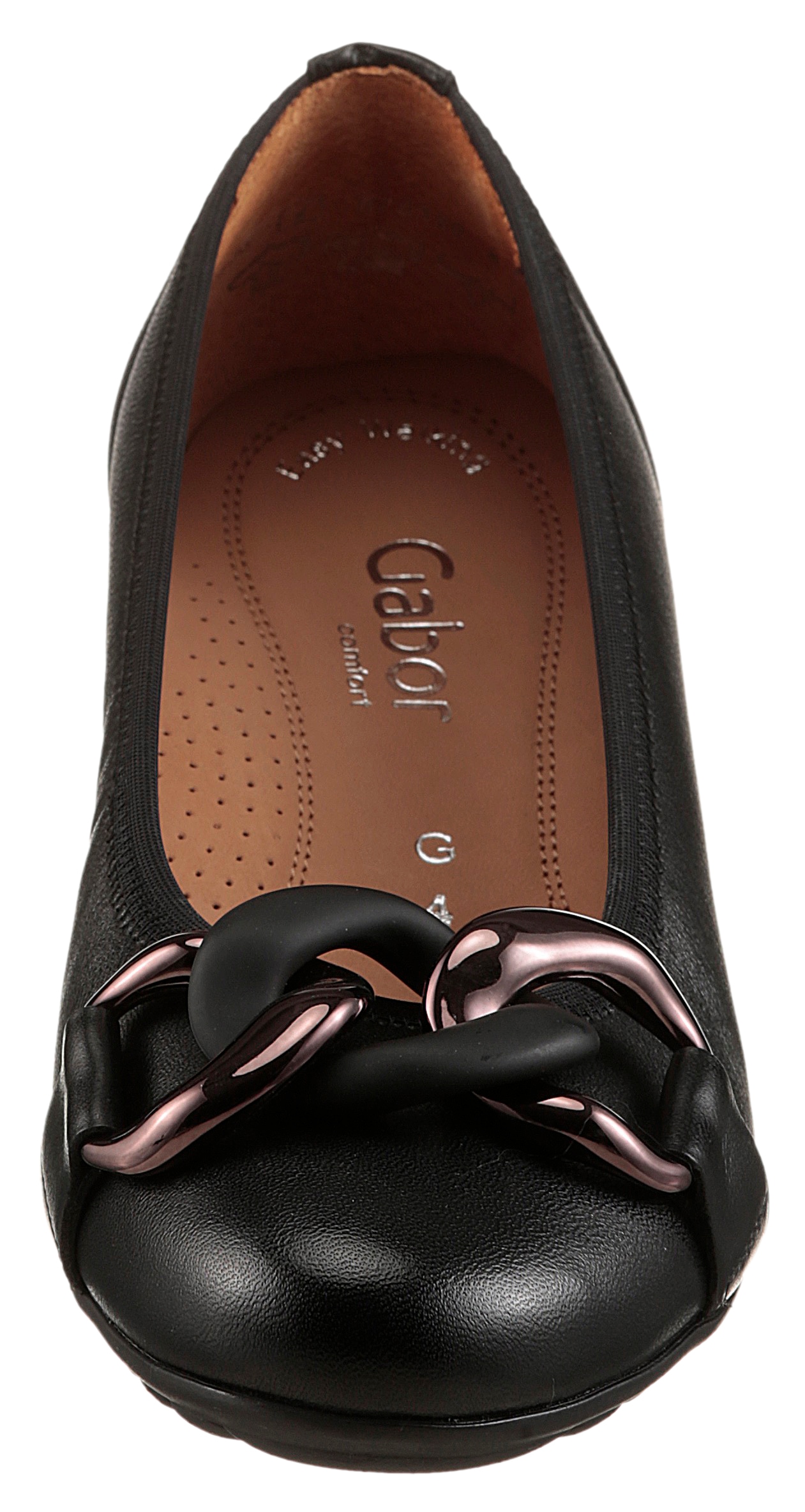 Gabor Ballerina »FLORENZ«, Businessschuh, Schlupfschuh in bequemer Schuhweite G (= weit)