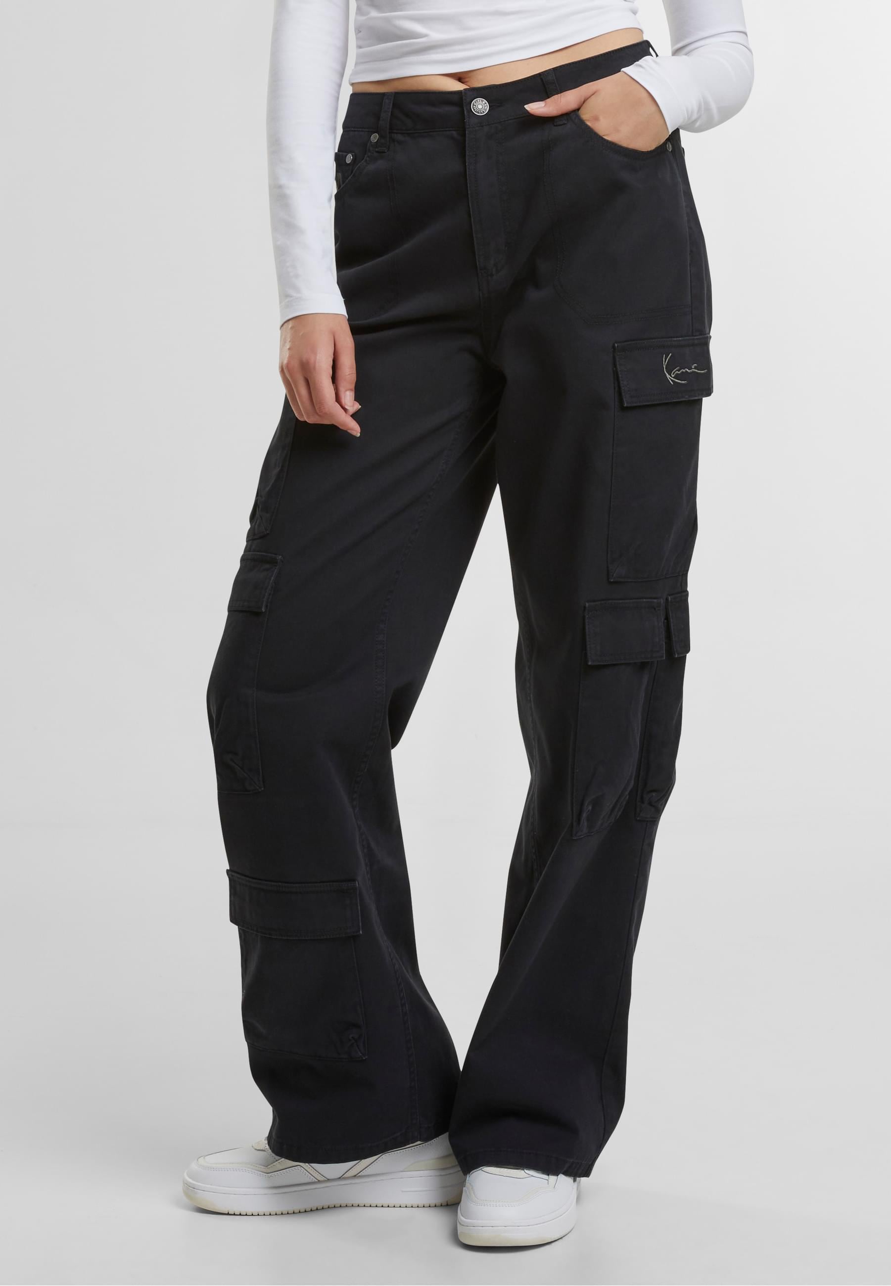 Karl Kani Cargohose »Karl Kani Karl Kani Signature Multipocket Cargo Pants«, (1 tlg.)